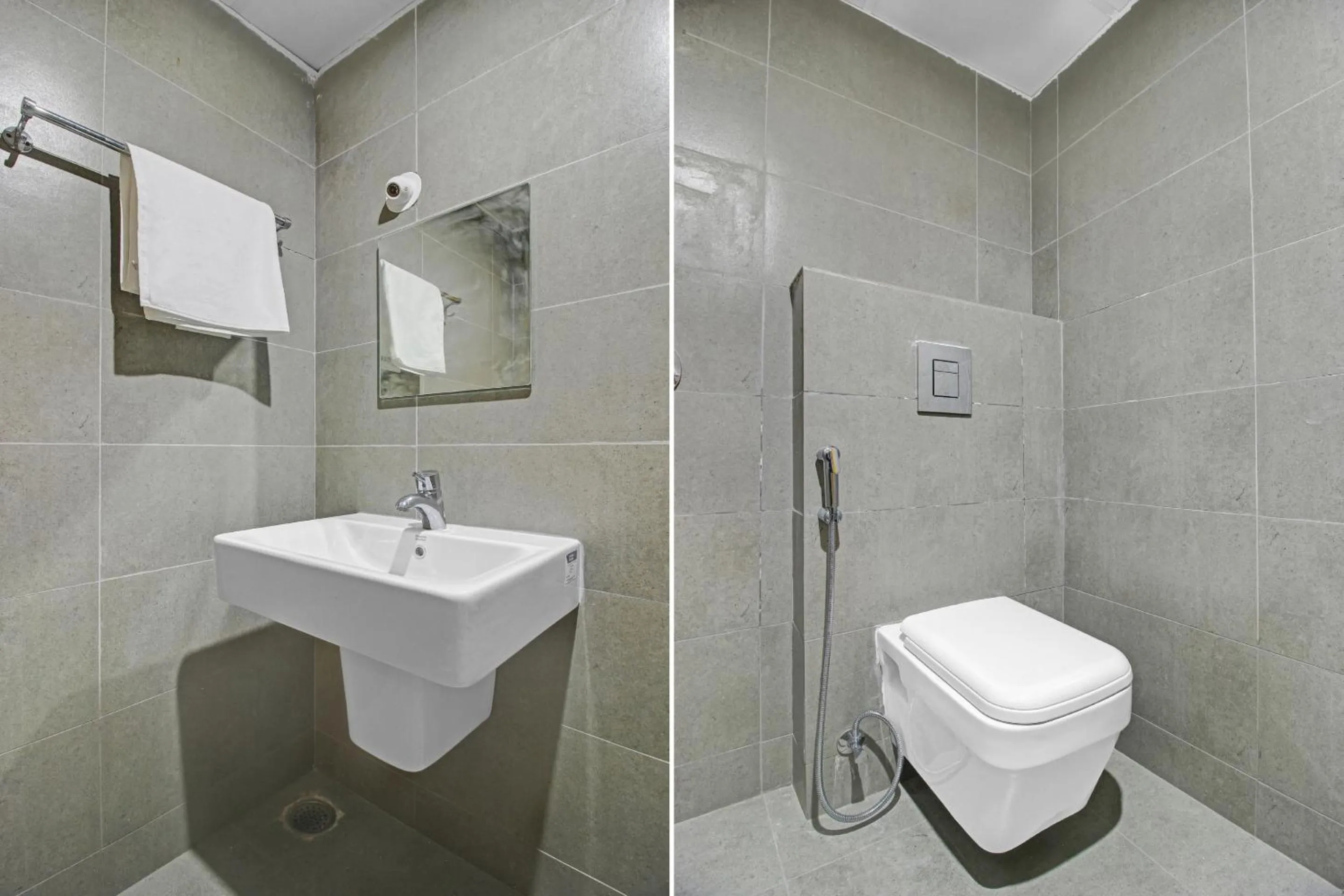 Bathroom in Townhouse Whiteridge Gachibowli Near AIG Hospital