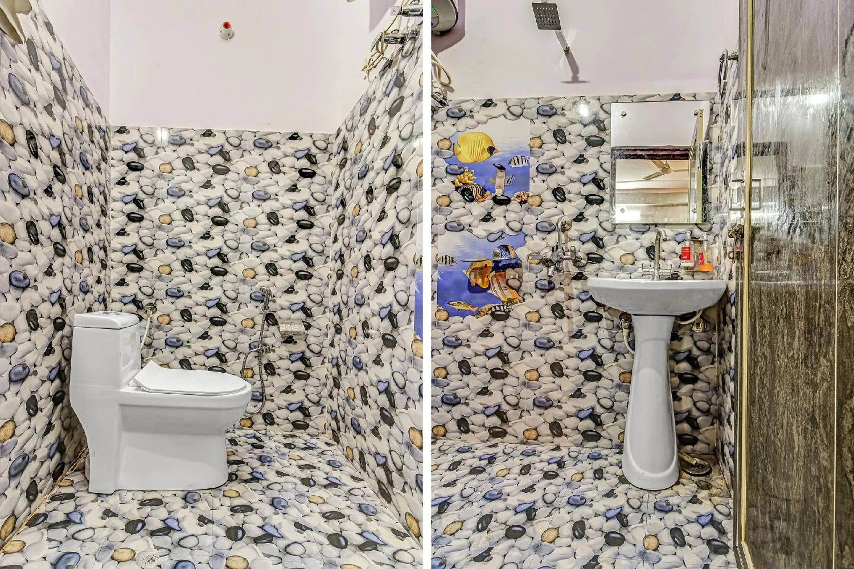 Bathroom in Hotel O Oriphic Inn