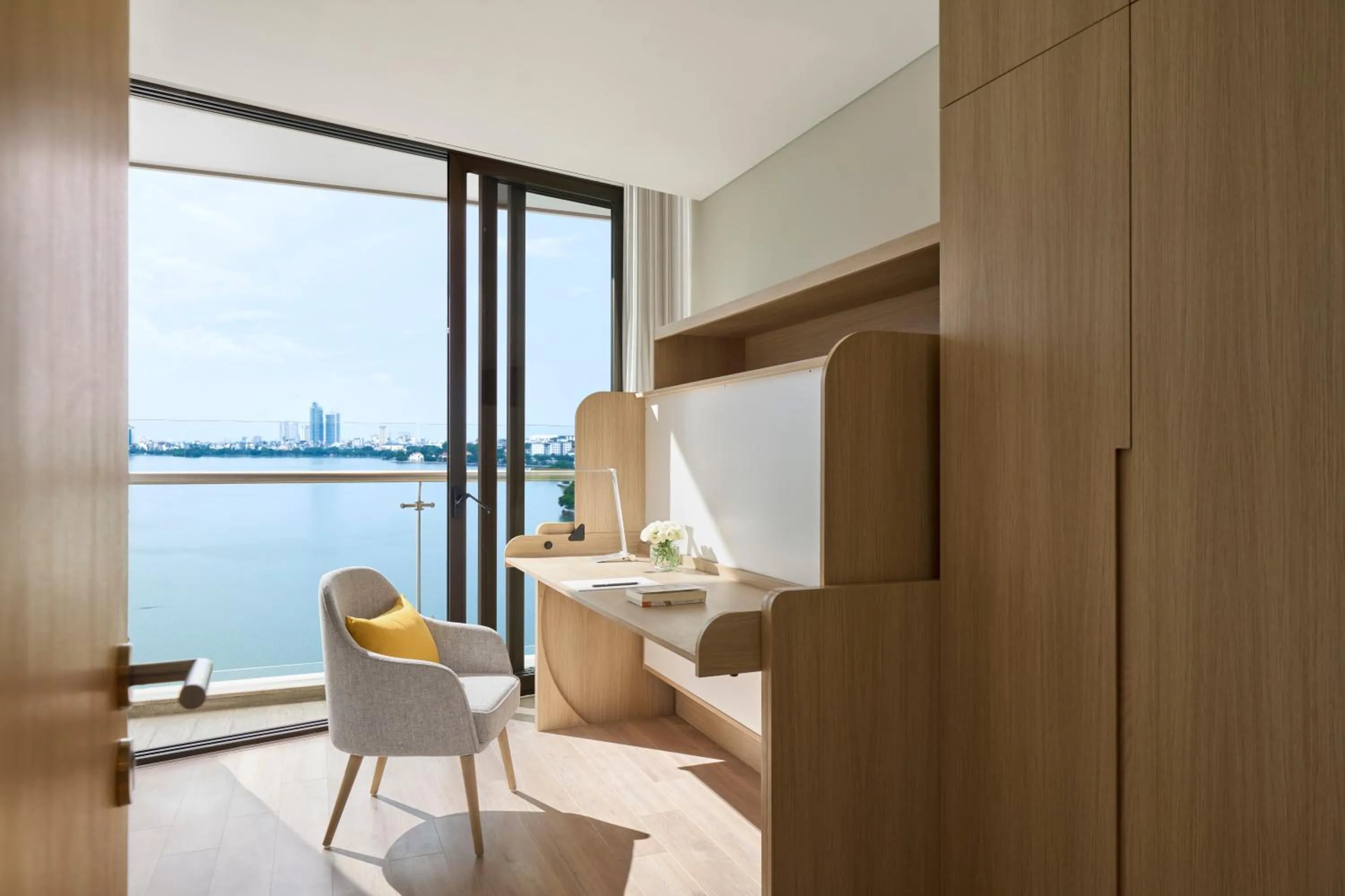 Lake view in PARKROYAL Serviced Suites Hanoi