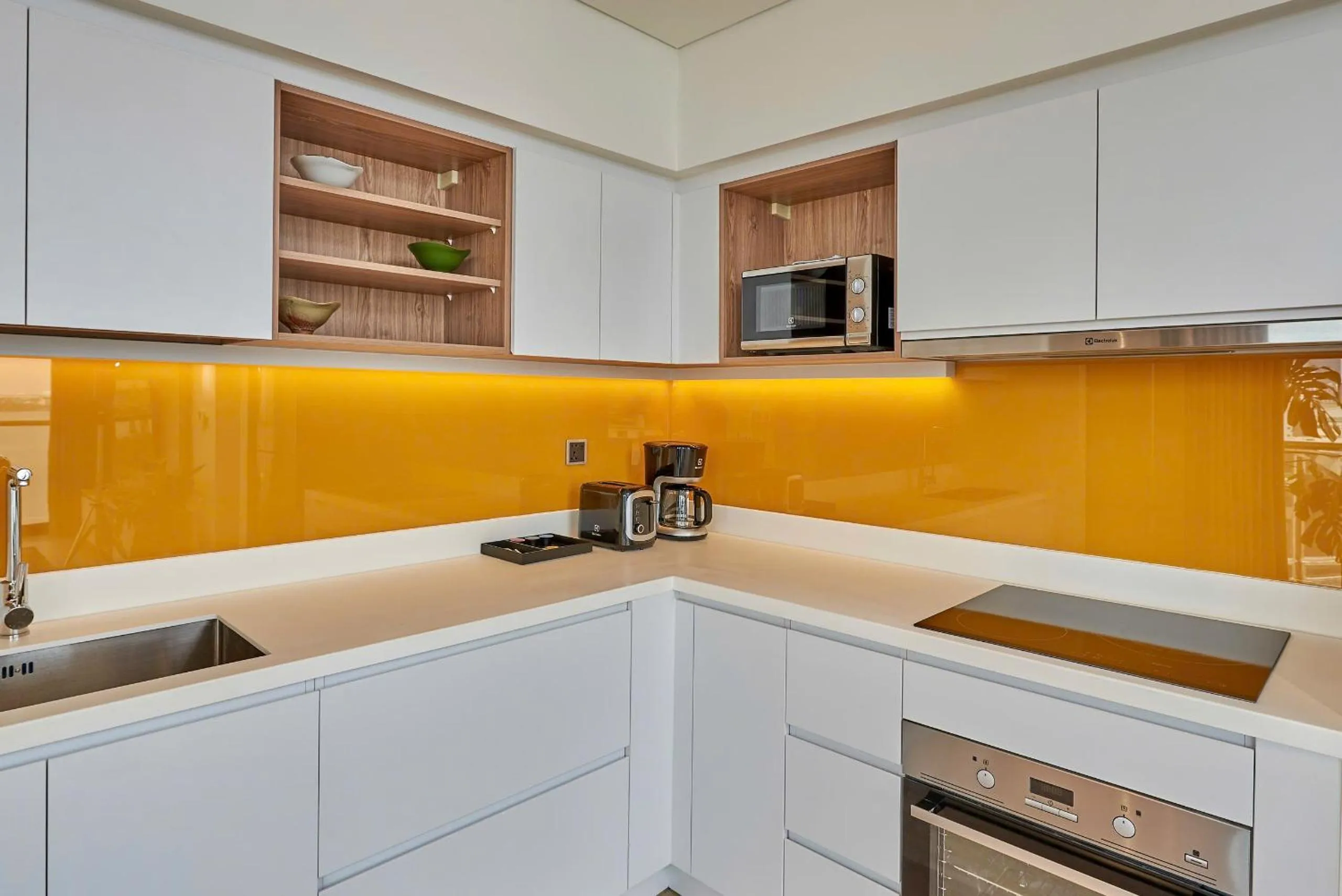 Kitchen or kitchenette in PARKROYAL Serviced Suites Hanoi