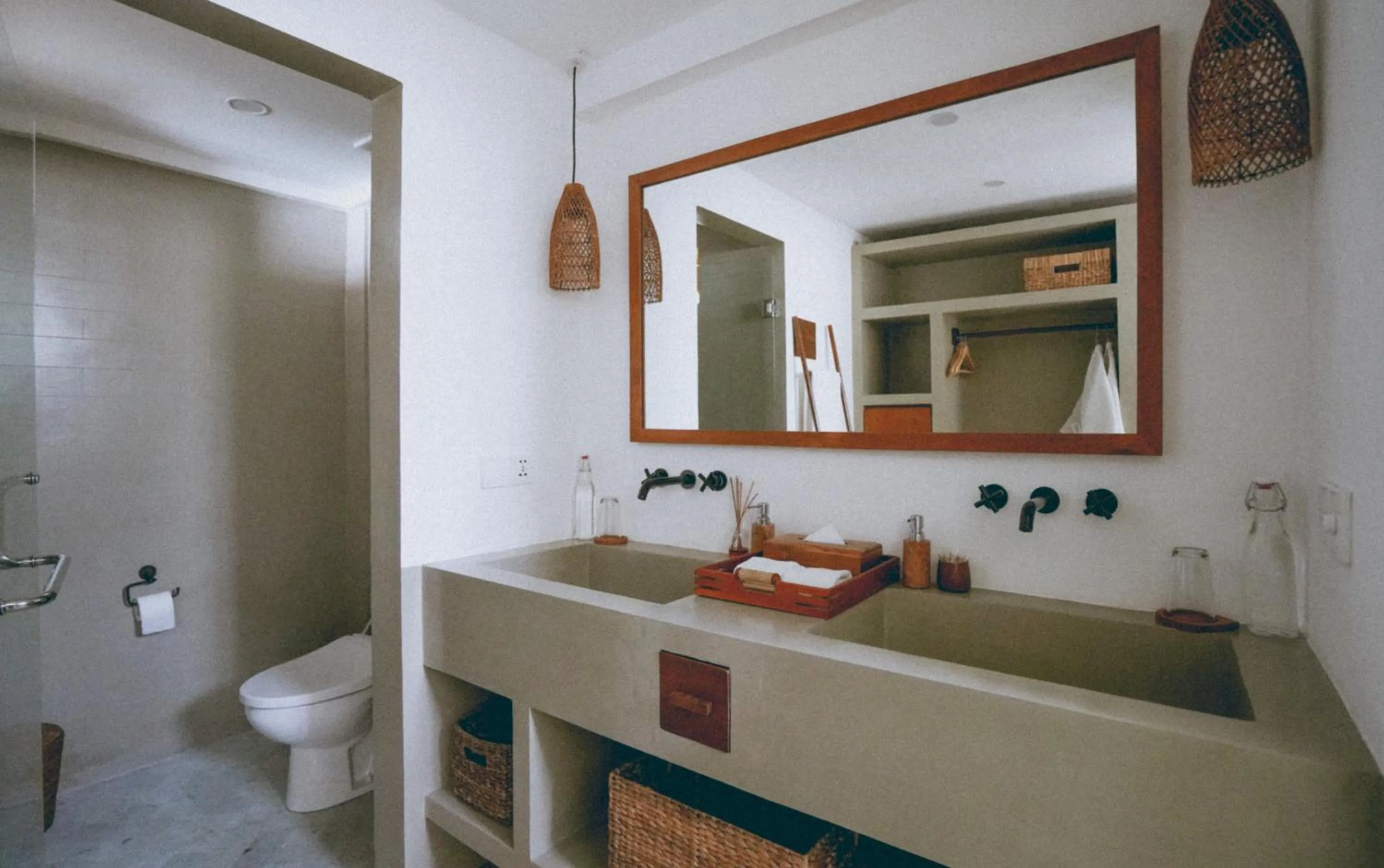 Bathroom in Legends Beachfront Resort