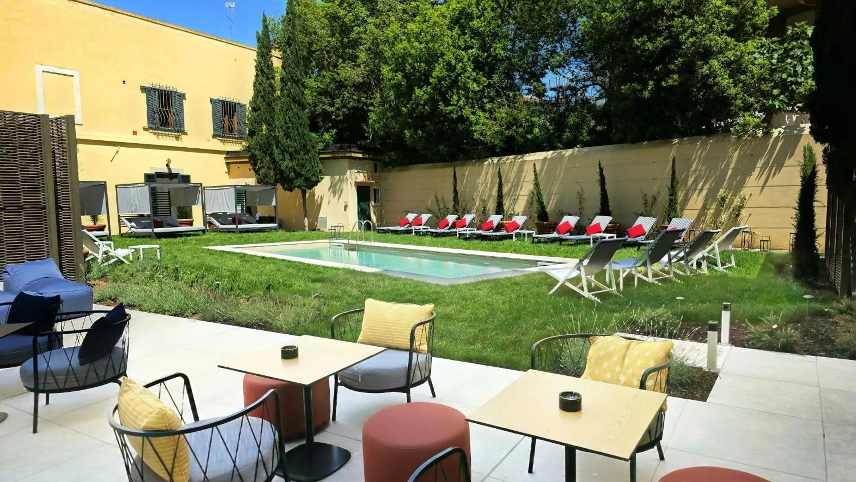 Pool view in Hotel Indigo Florence by IHG