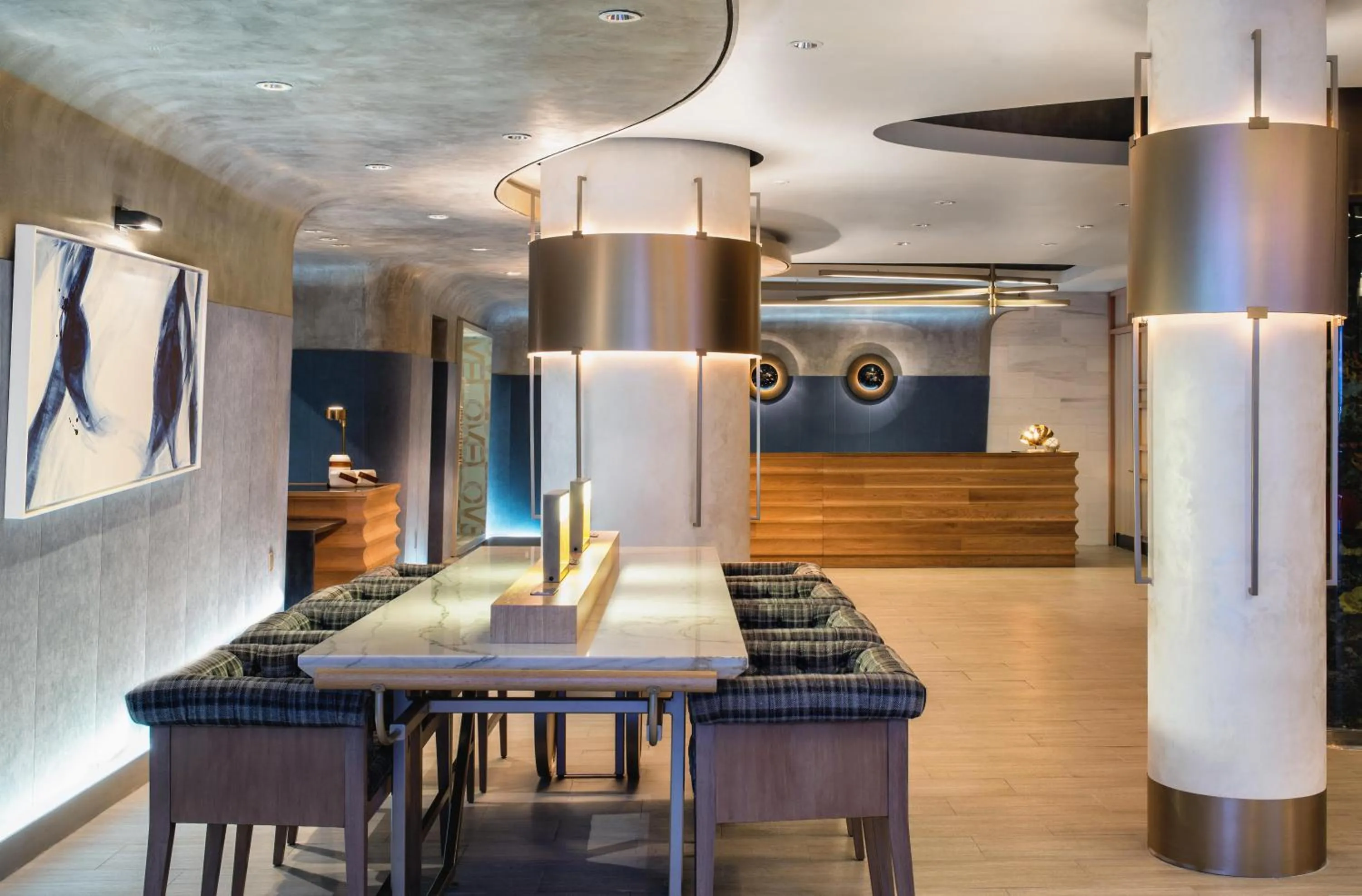 Lobby or reception in Dream Midtown, by Hyatt