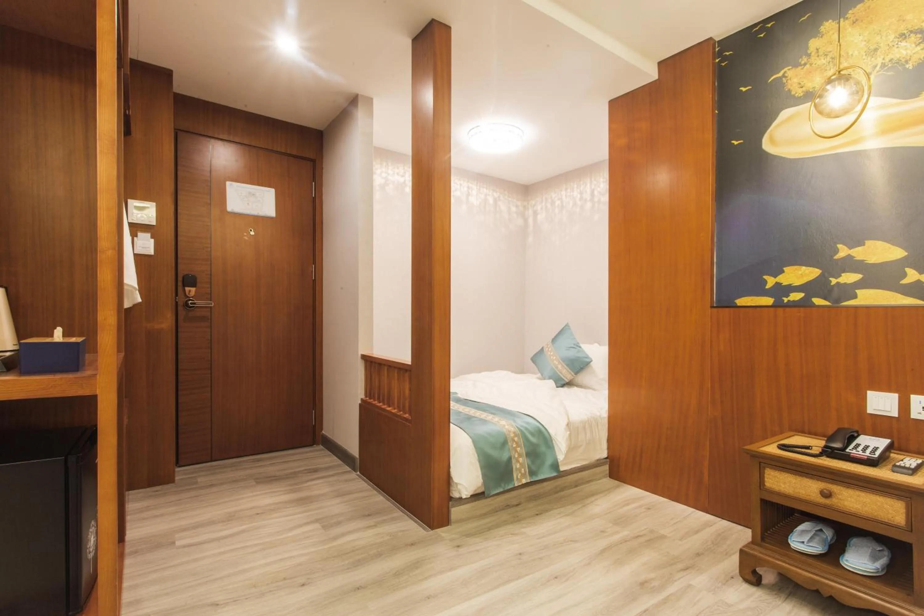 Photo of the whole room, Bed in Thapae Twins Hotel