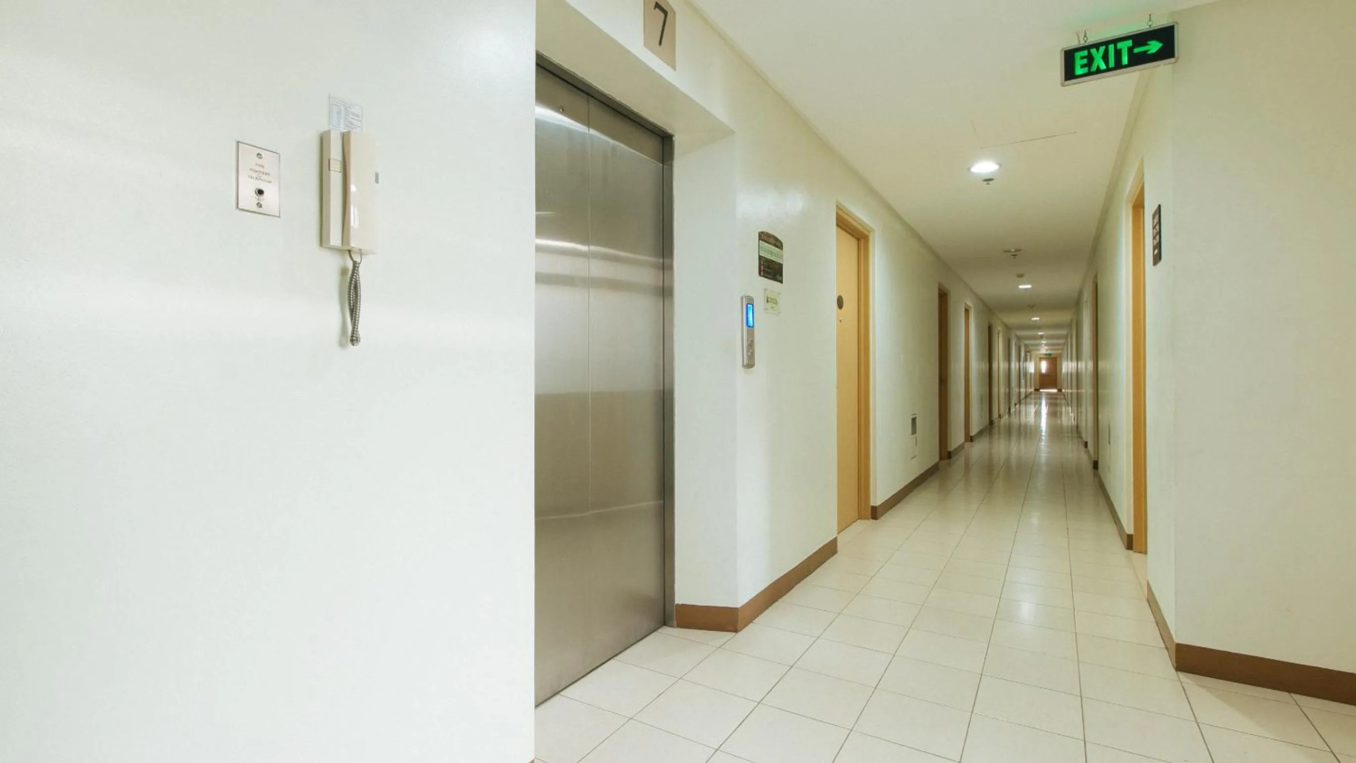 Area and facilities in Jamah's Staycation at SMDC Trees Residences by RedDoorz