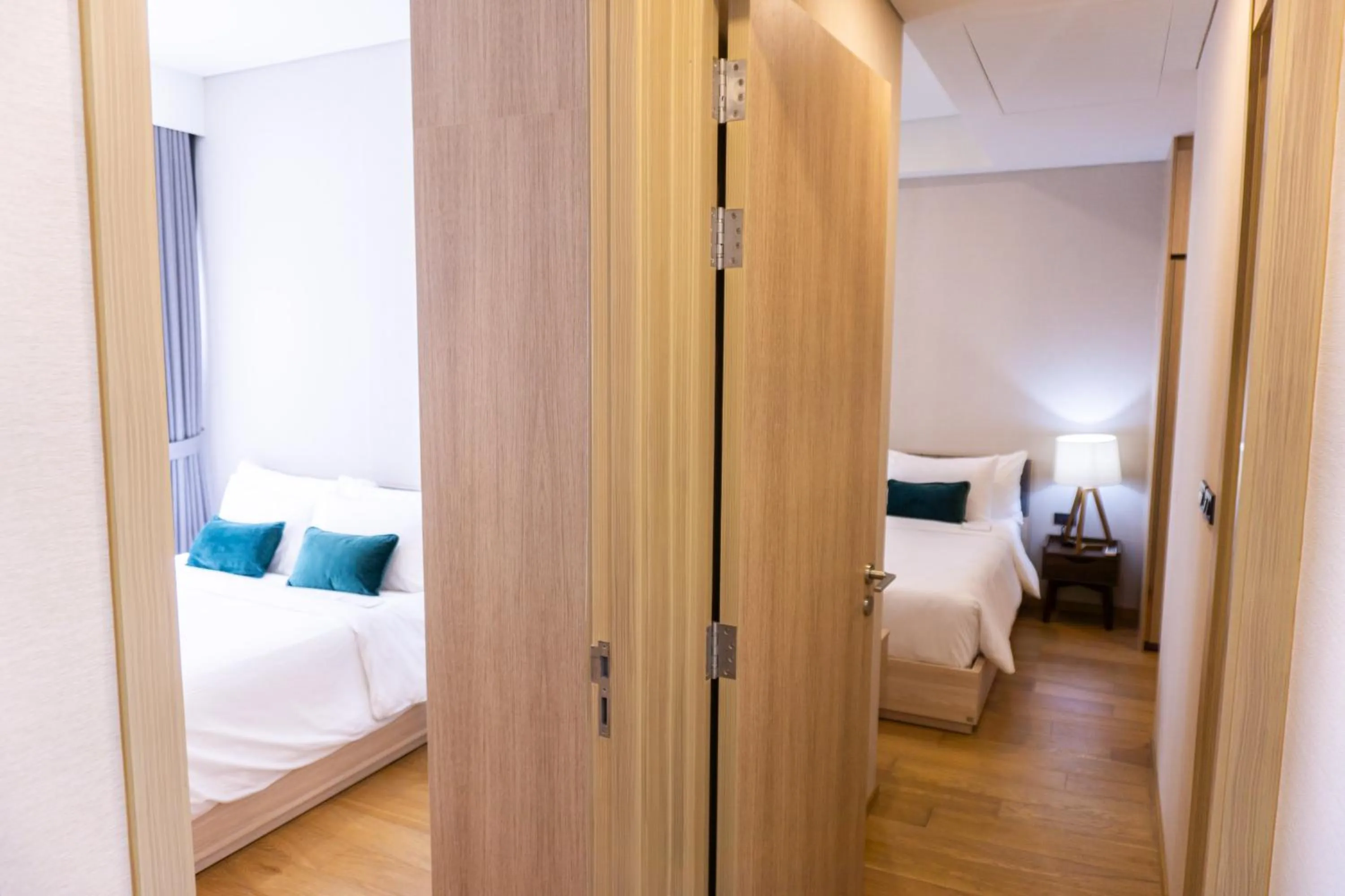 Bedroom, Bed in Wyndham Garden Bangkok Sukhumvit 42