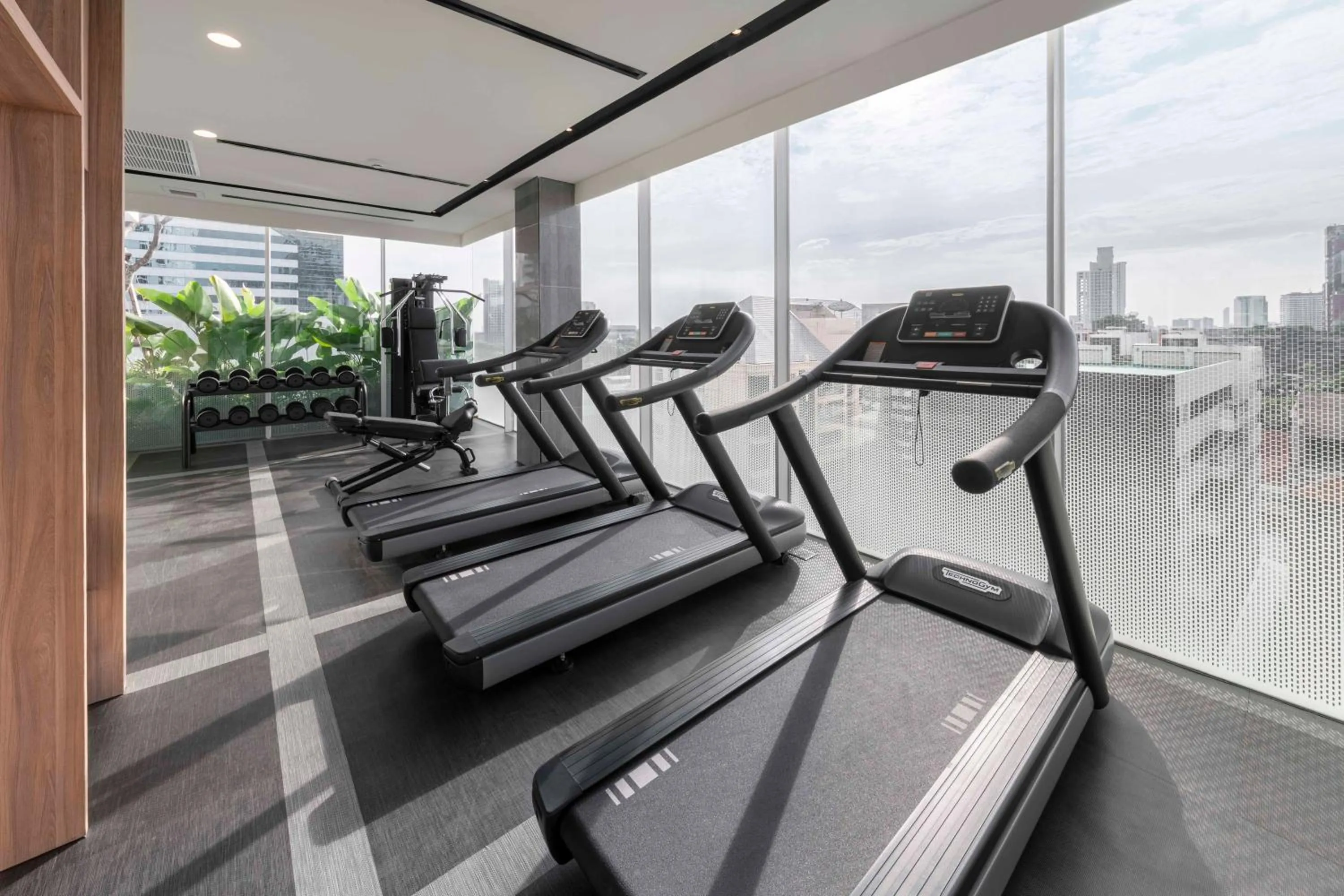 Fitness centre/facilities in Wyndham Garden Bangkok Sukhumvit 42