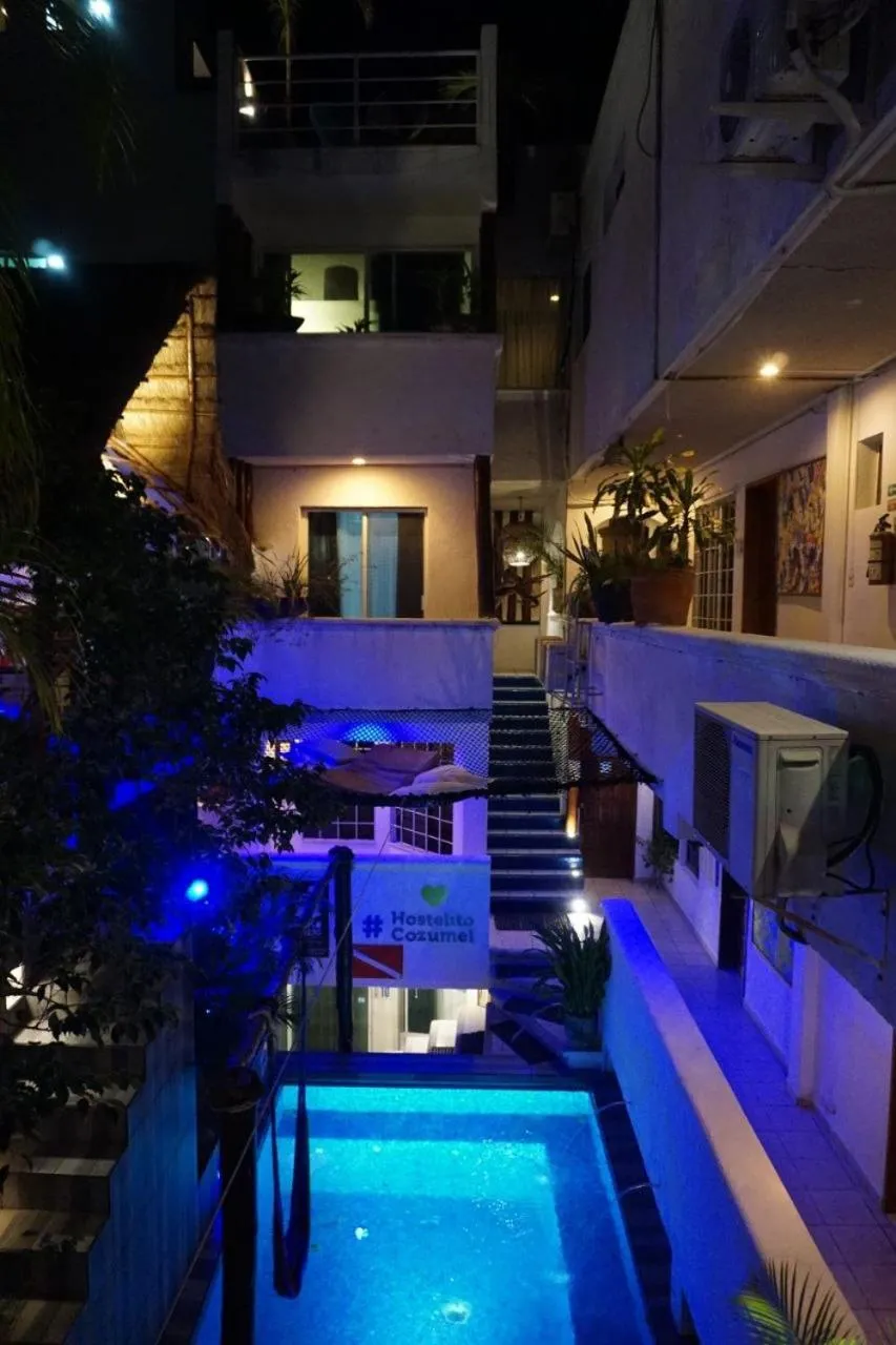 Pool view in Hostelito Hotel