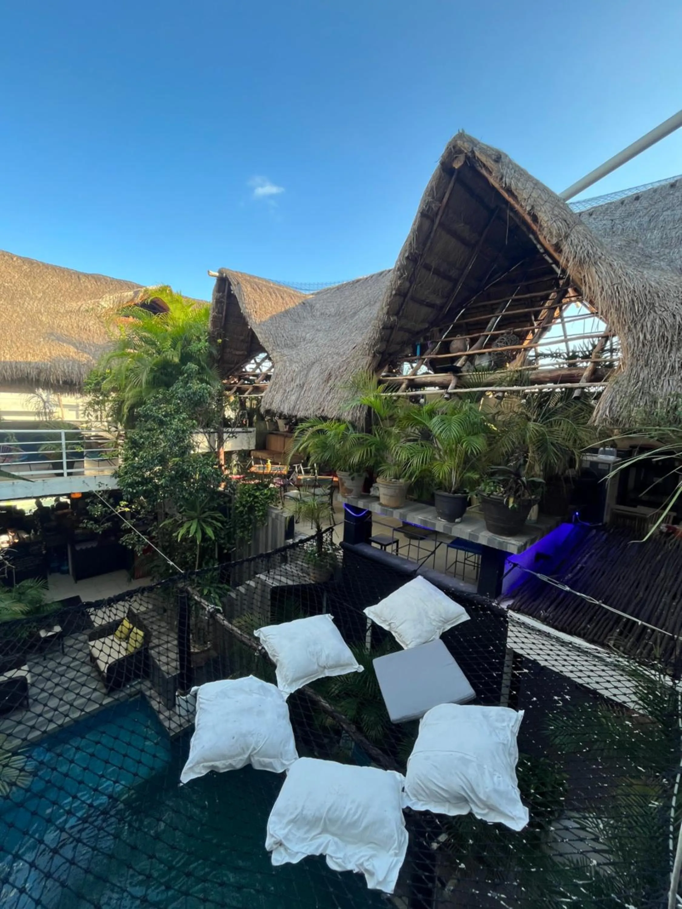 Pool view in Hostelito Hotel