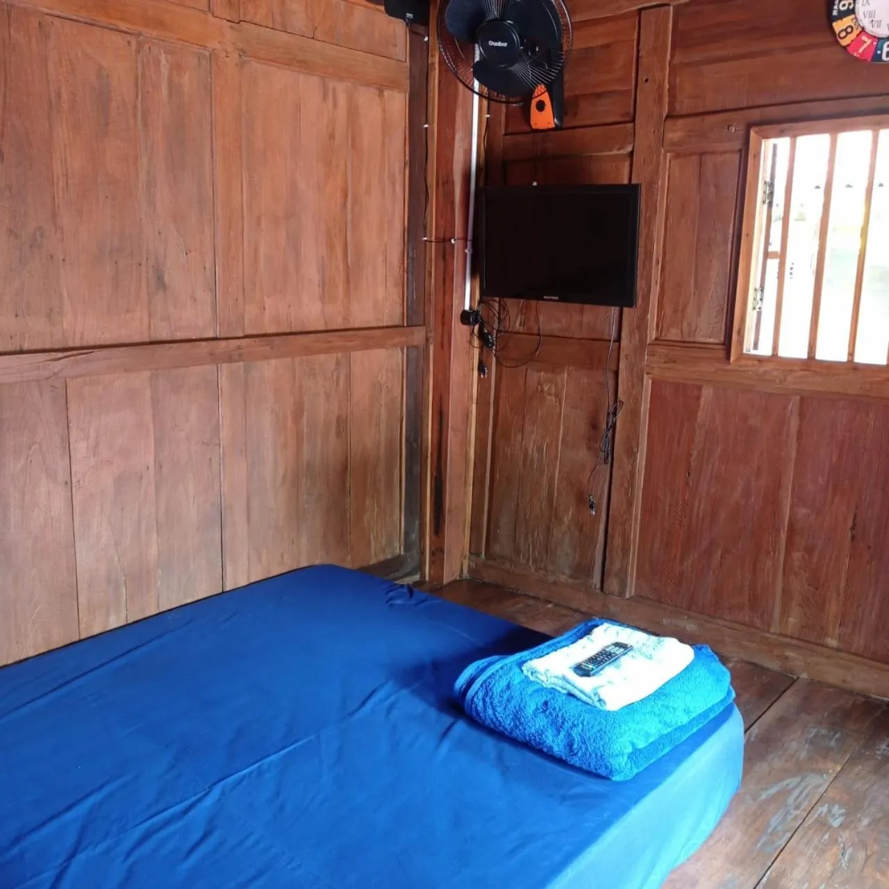 Bed in Angler Homestay & Joglo
