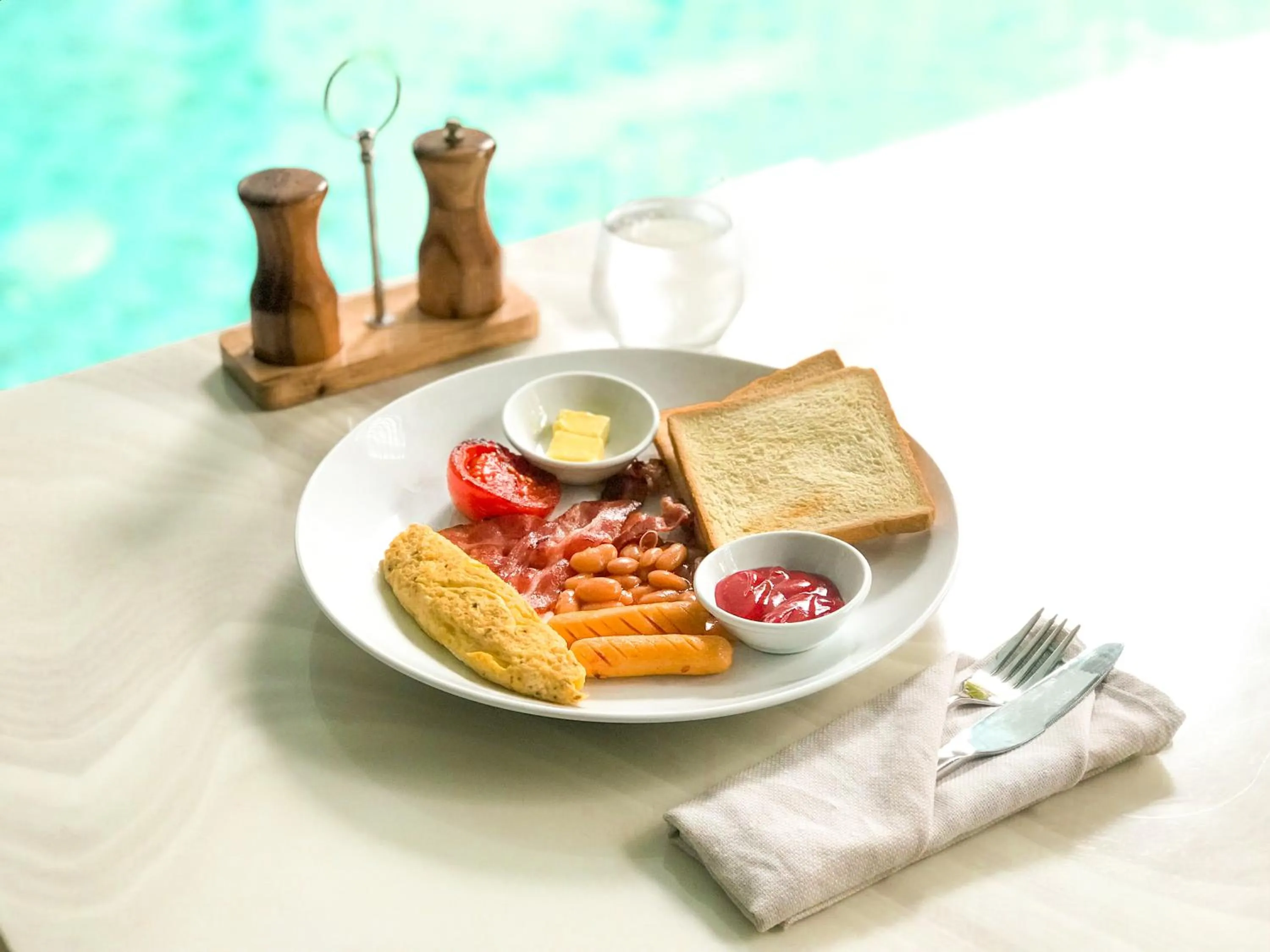 Breakfast in Mettavary Hotel