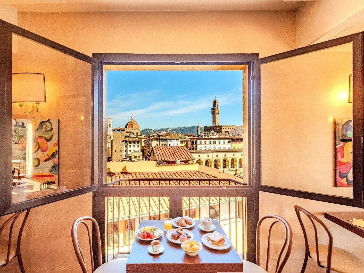 Photo of the whole room in B&B Hotel Firenze Pitti Palace al Ponte Vecchio