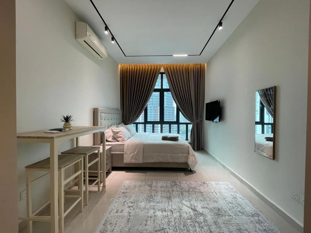 Bed in Legasi Kampung Baru Guesthouse