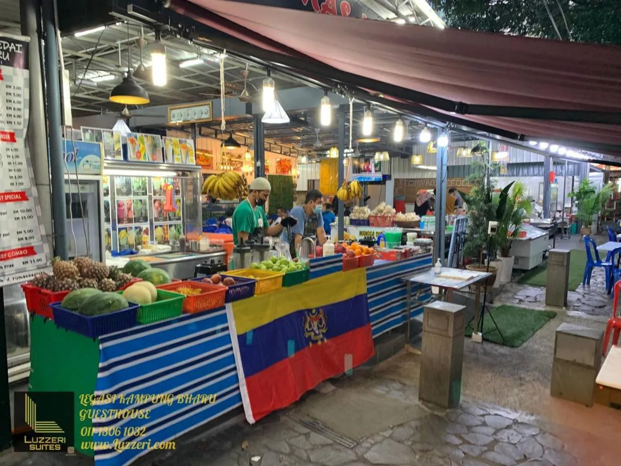 Restaurant/places to eat in Legasi Kampung Baru Guesthouse