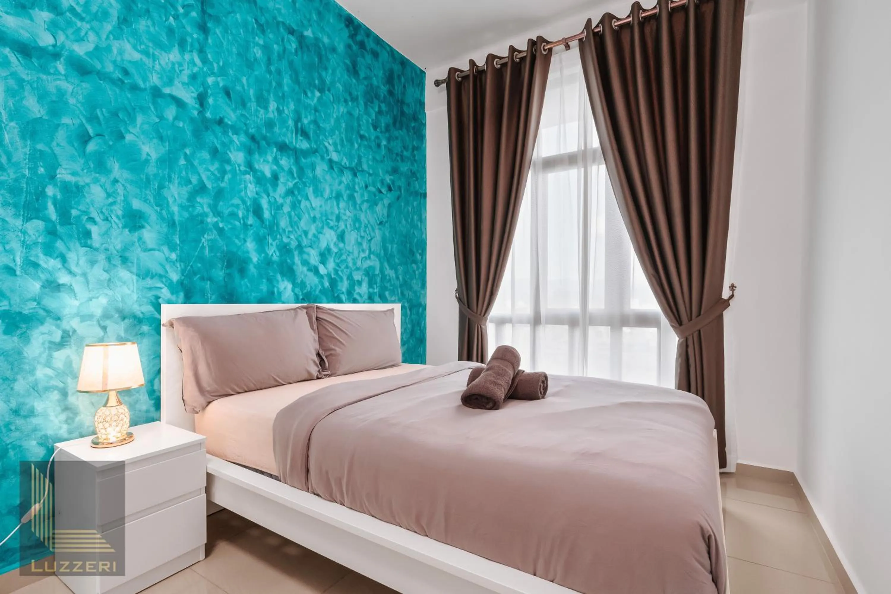 Bed in Legasi Kampung Baru Guesthouse