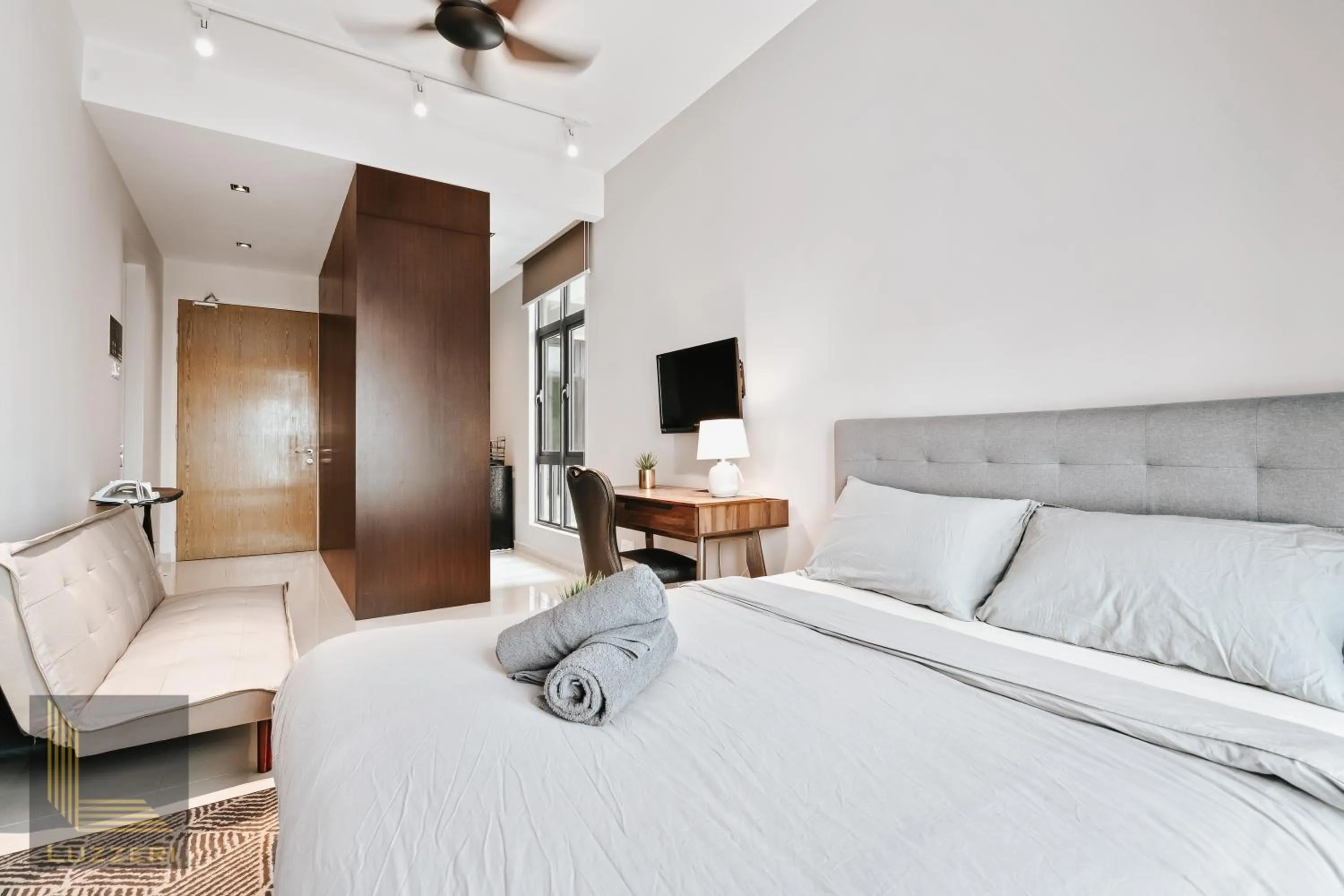 Photo of the whole room, Bed in Legasi Kampung Baru Guesthouse