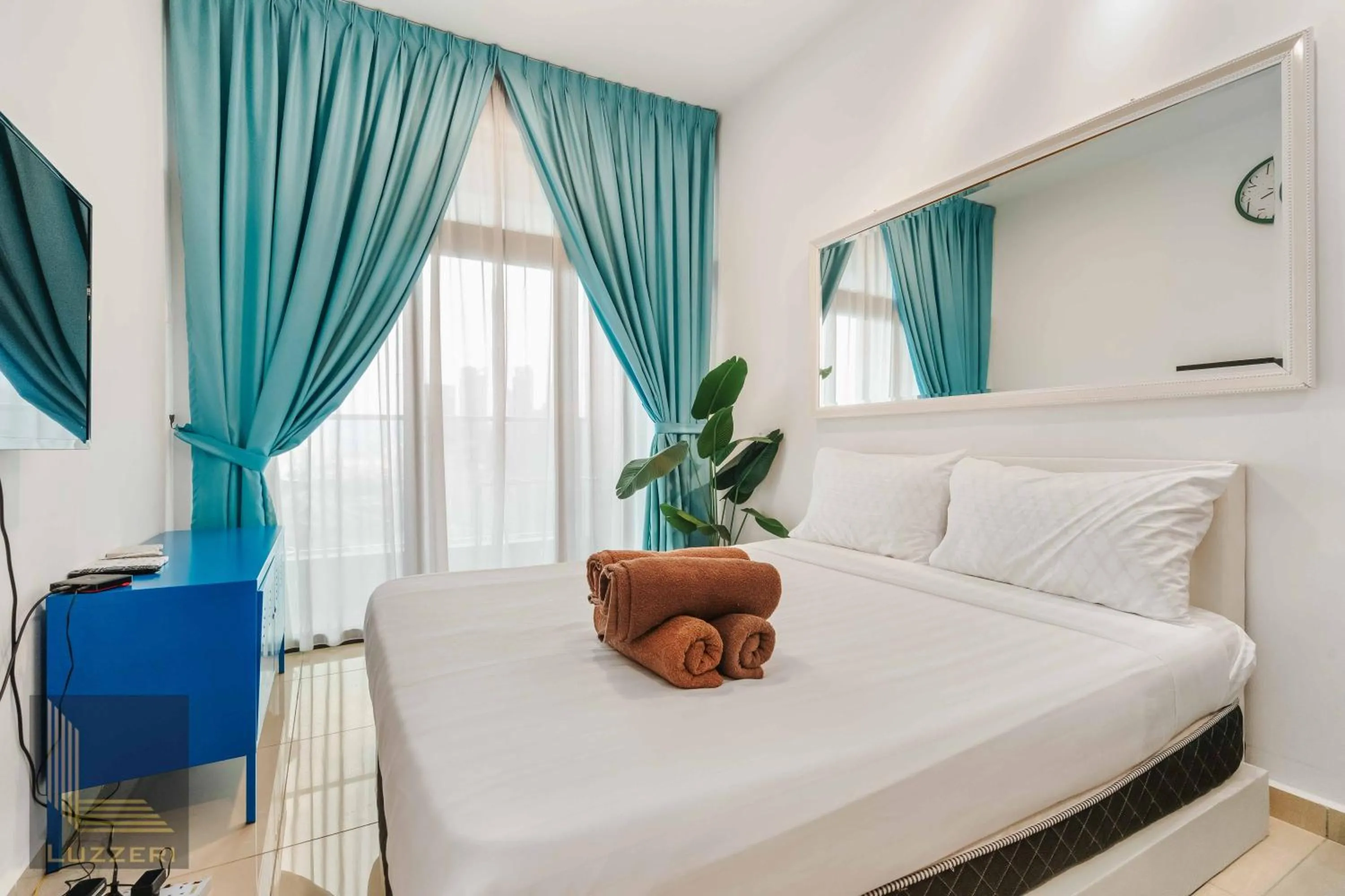 Bed in Legasi Kampung Baru Guesthouse