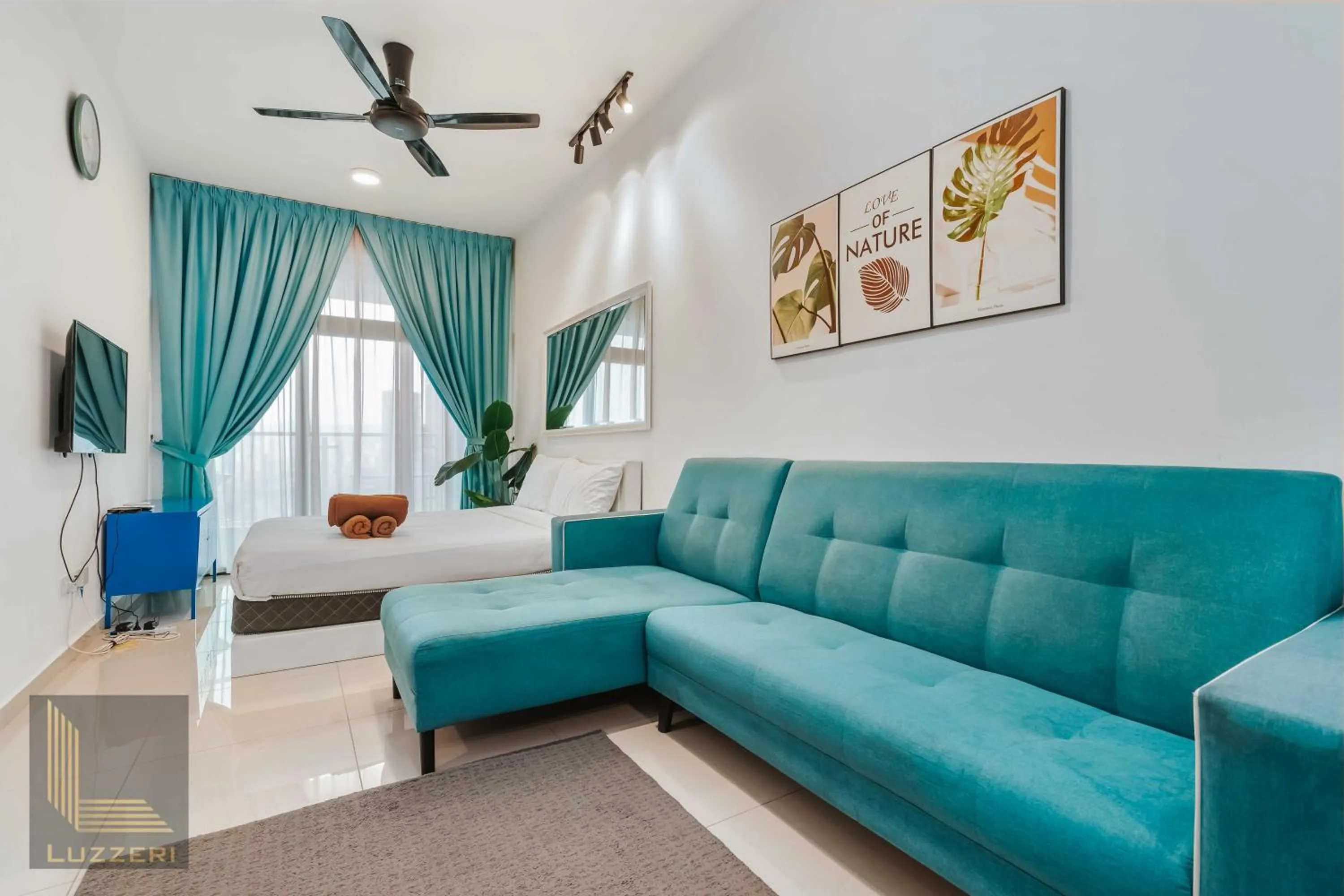 Queen Studio in Legasi Kampung Baru Guesthouse