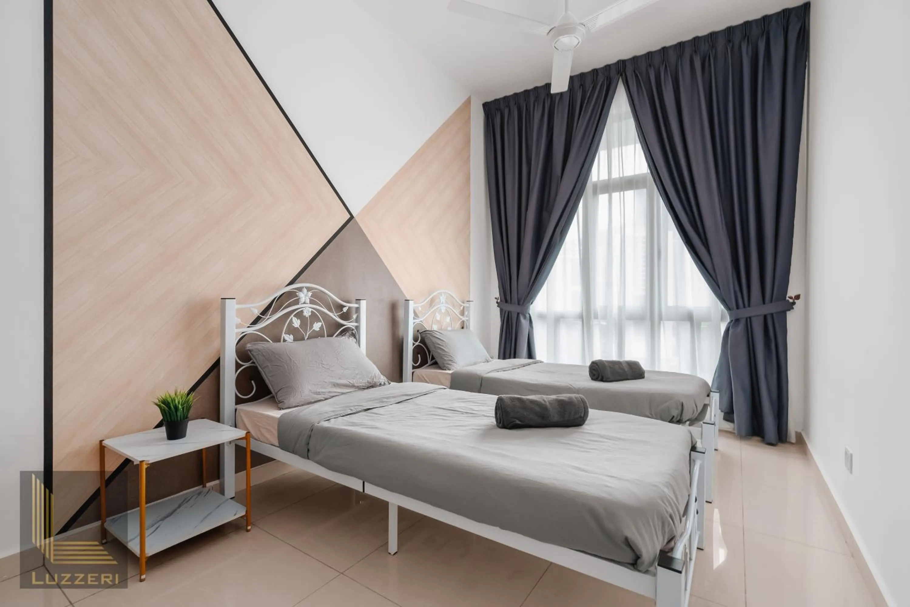 Bed in Legasi Kampung Baru Guesthouse