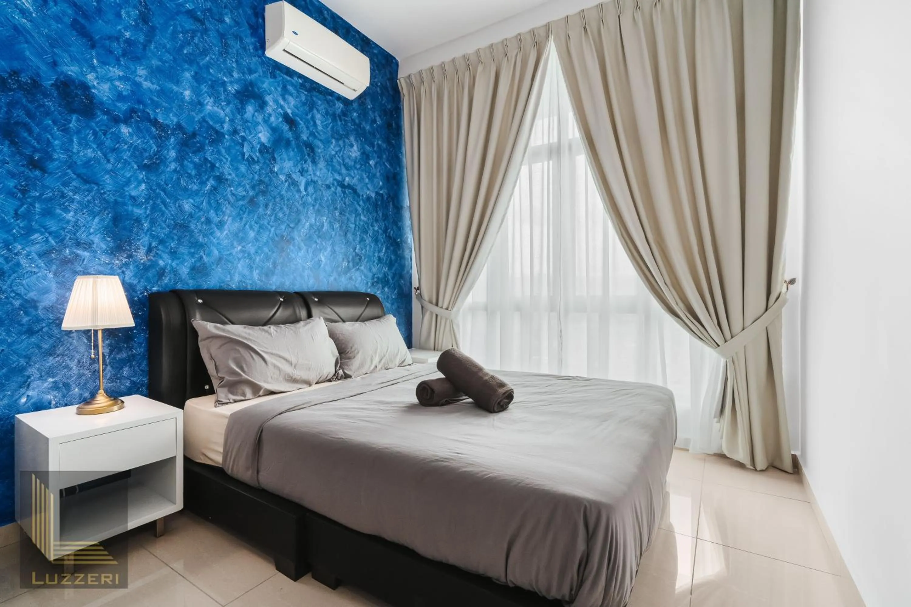 Bed in Legasi Kampung Baru Guesthouse