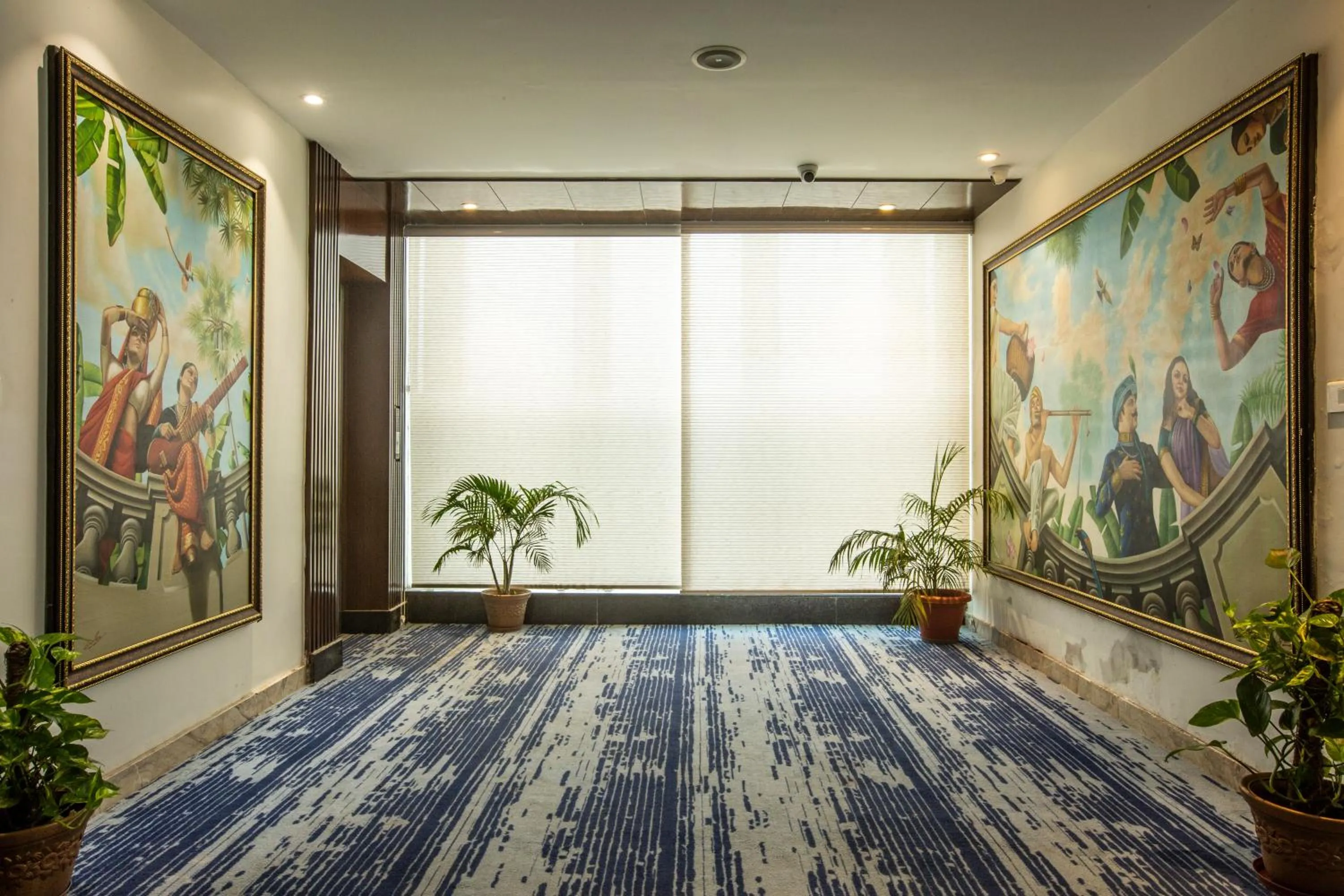 Decorative detail in INDE Reva Resorts Rishhikesh