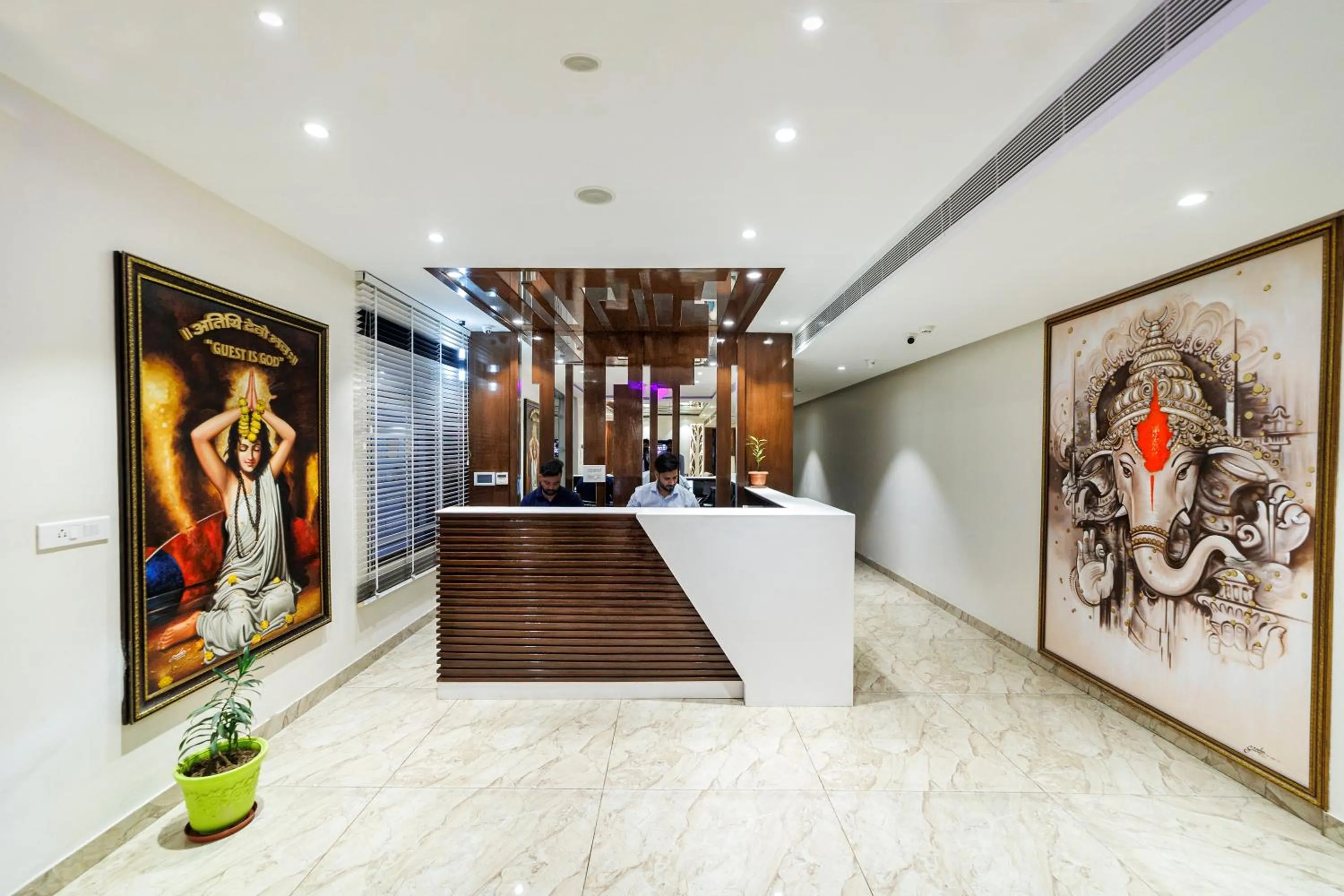 Lobby or reception in INDE Reva Resorts Rishhikesh