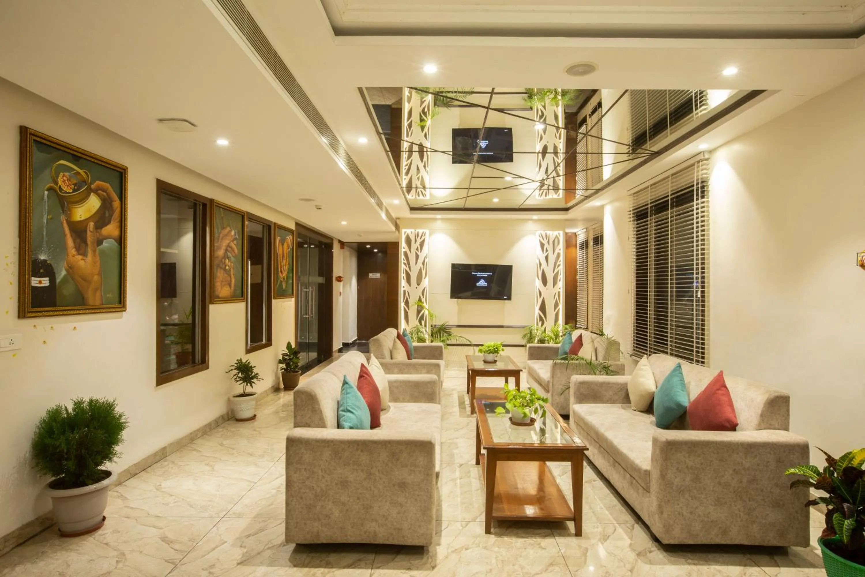 Lobby or reception in INDE Reva Resorts Rishhikesh
