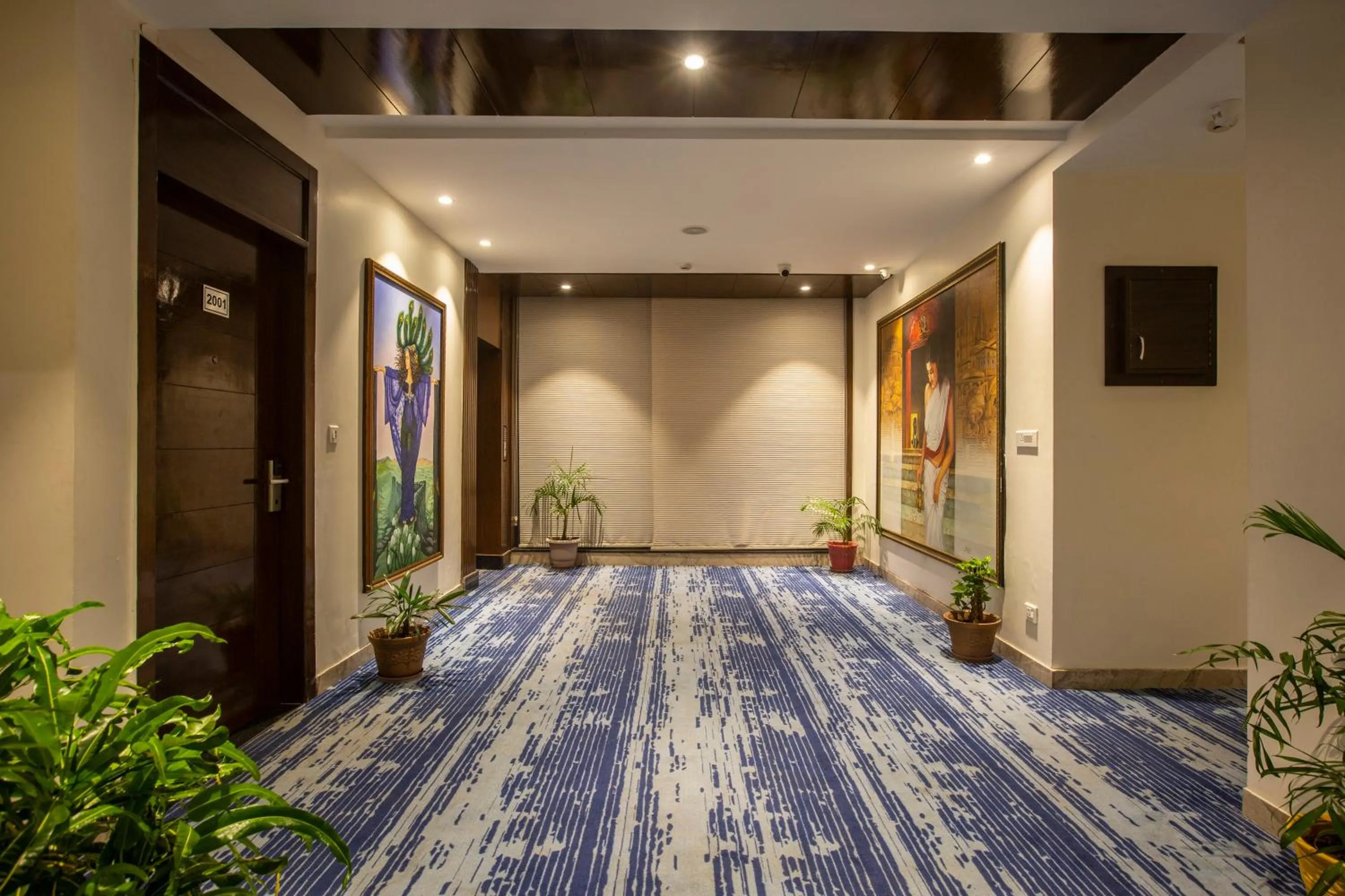 Decorative detail in INDE Reva Resorts Rishhikesh