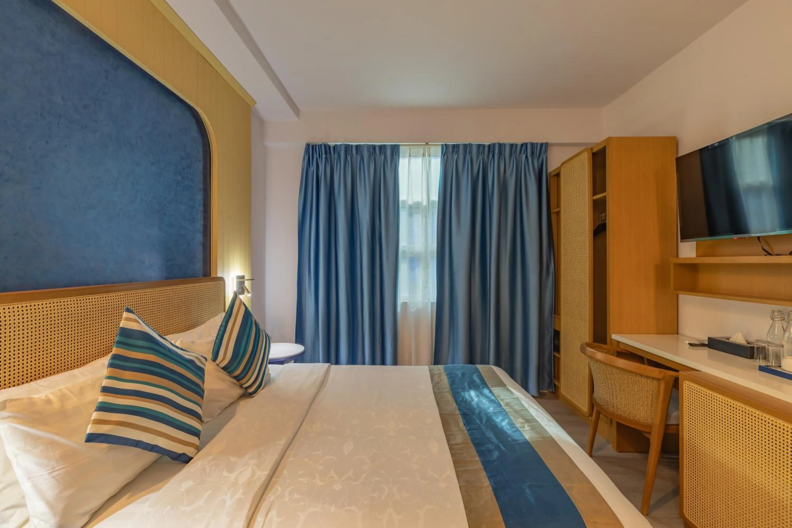 Bedroom, Bed in UMET Seaview Hotel with Free Airport Pick up and Drop T&C Apply