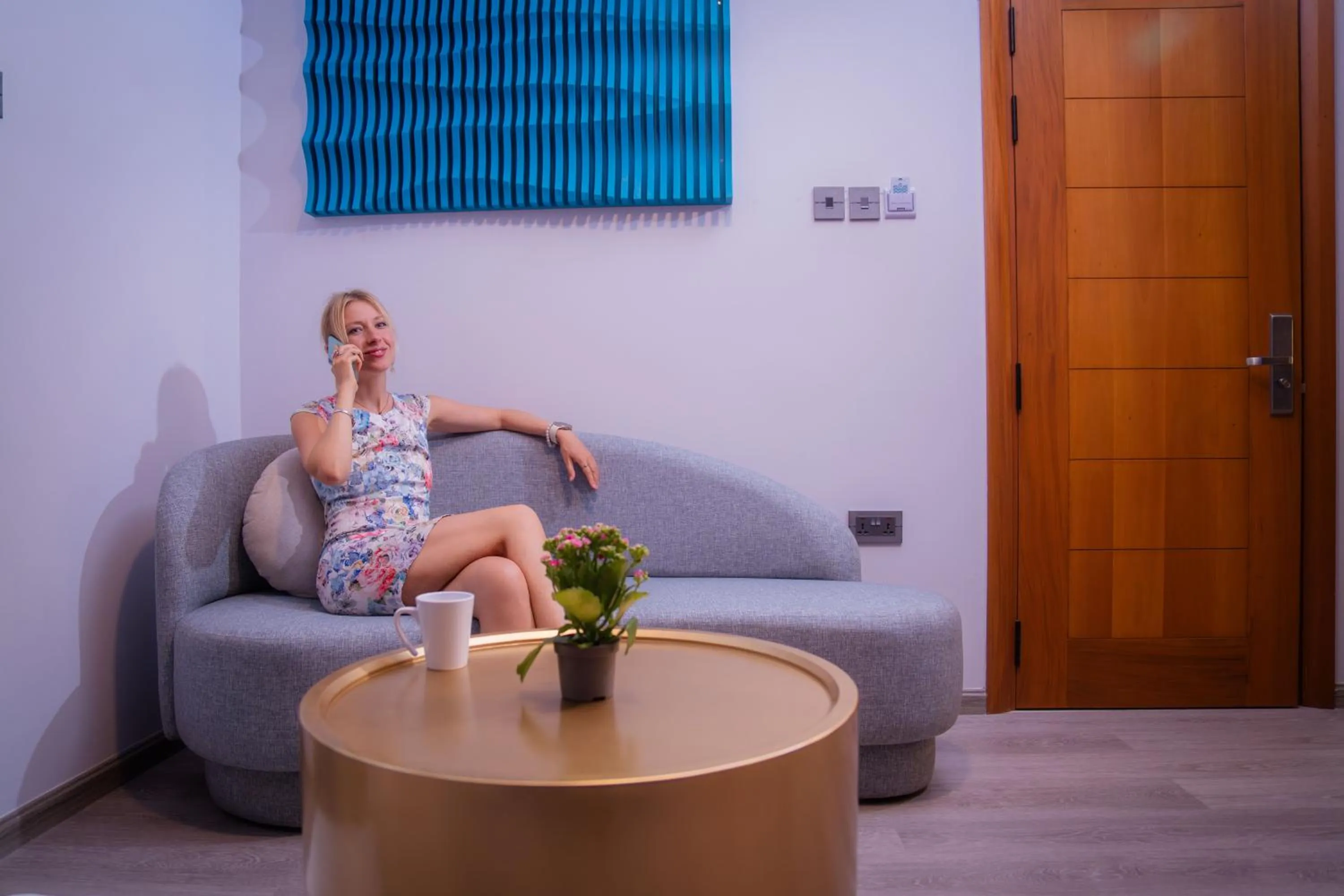 View (from property/room) in UMET Seaview Hotel with Free Airport Pick up and Drop T&C Apply