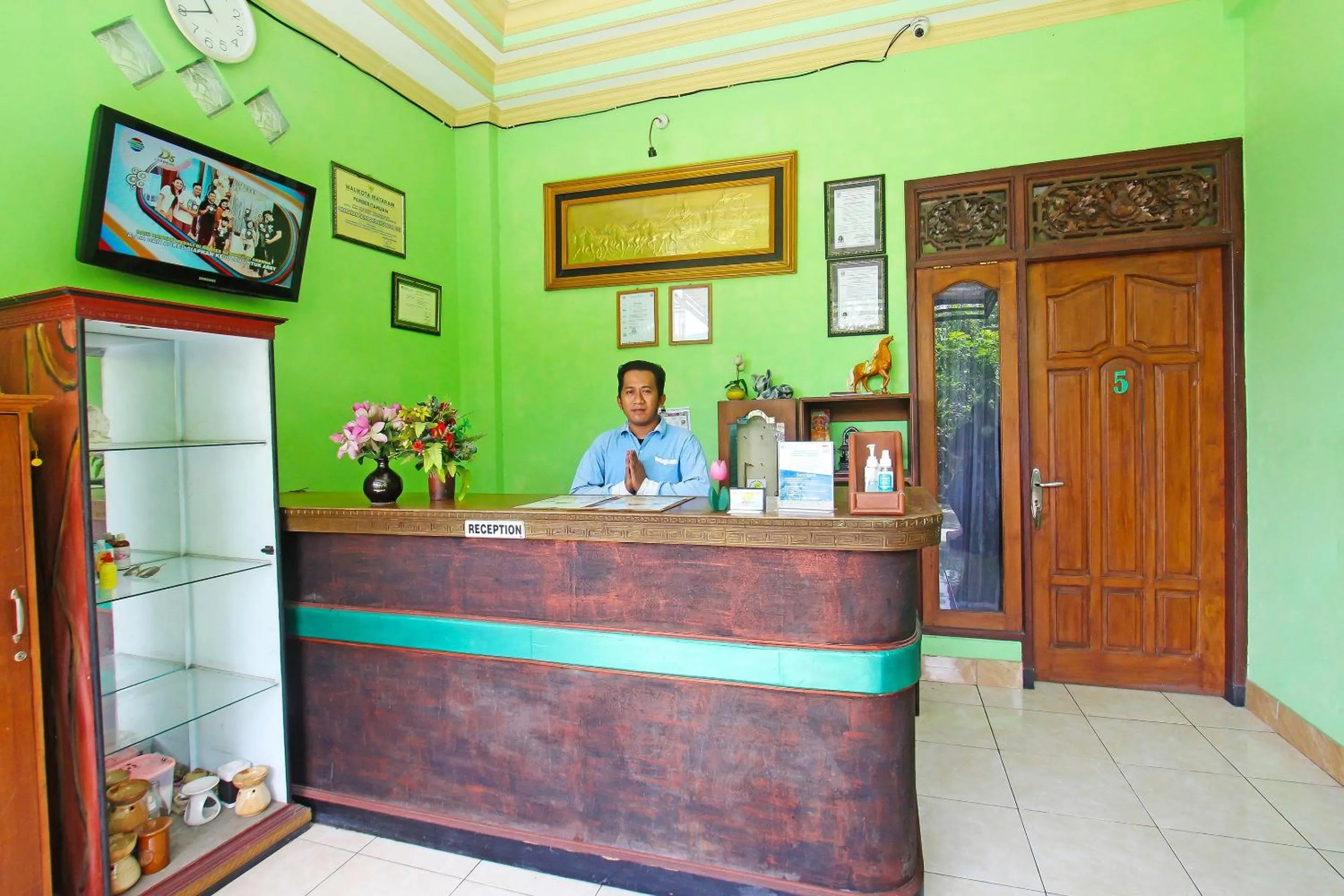 Lobby or reception in OYO 91564 Ayodya Guest House