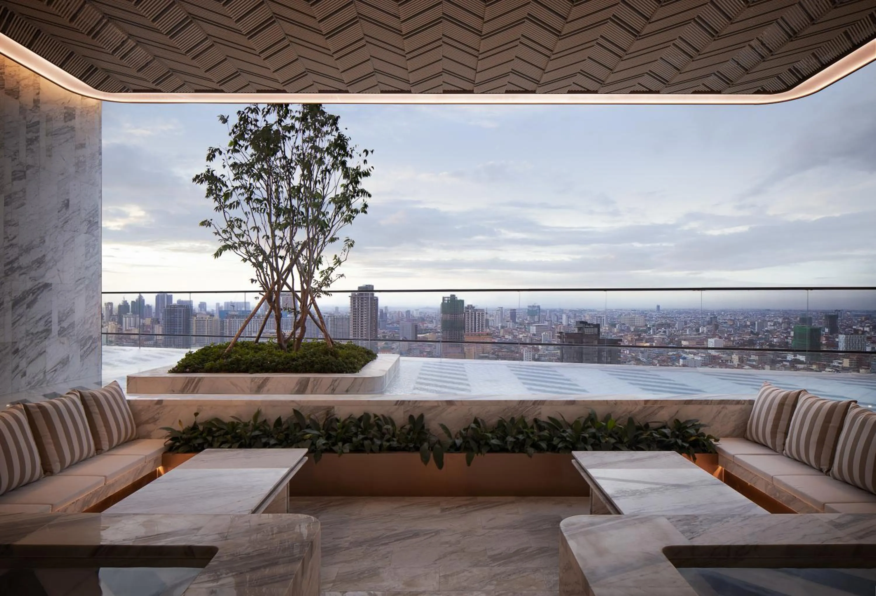 Swimming pool in Citadines Flatiron Phnom Penh