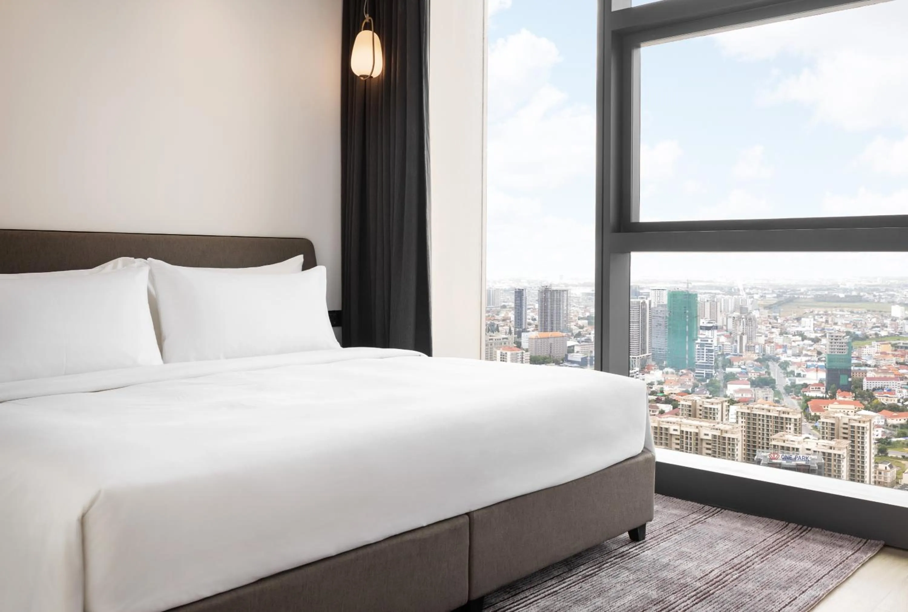 Bed in Citadines Flatiron Phnom Penh