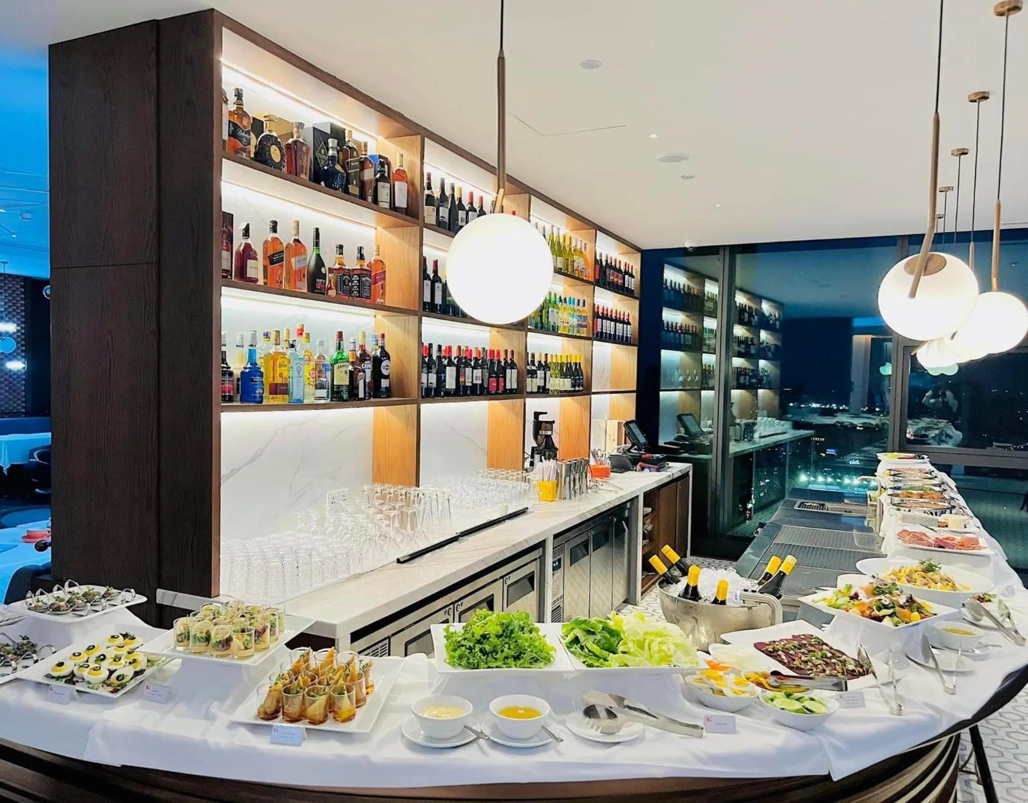 Dinner in Citadines Flatiron Phnom Penh