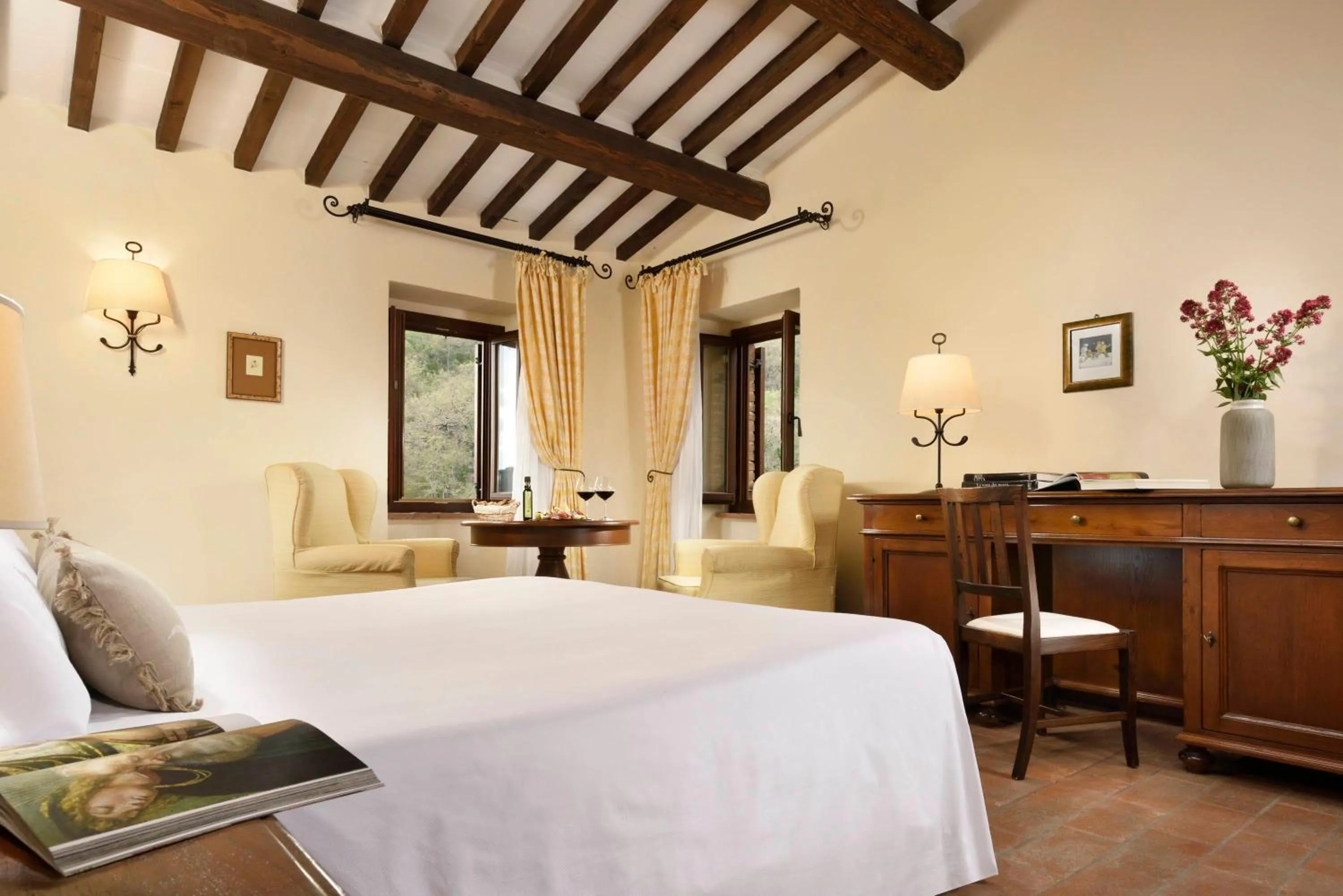 Bed in Relais Villa Monte Solare Wellness & SPA
