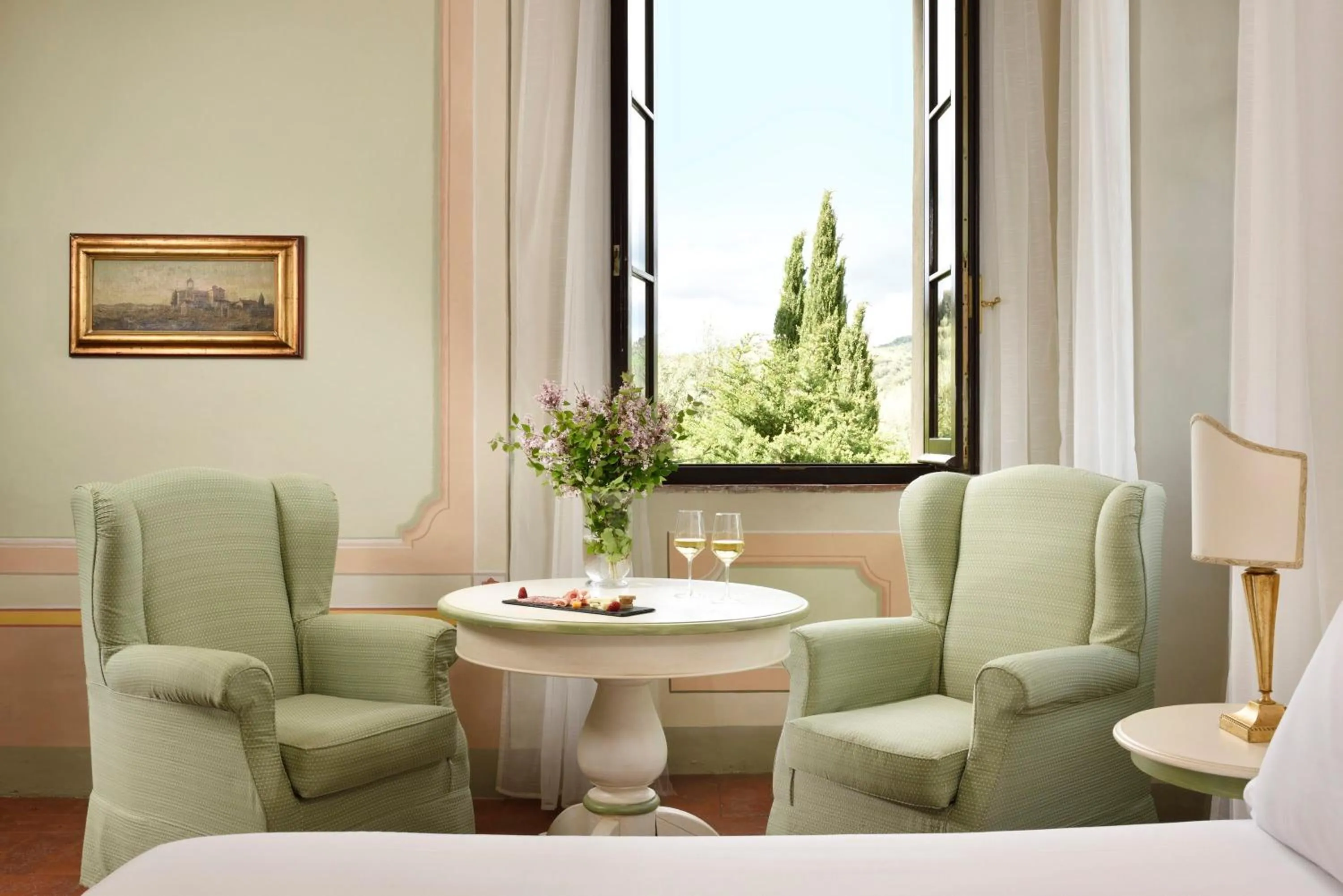 Seating area in Relais Villa Monte Solare Wellness & SPA