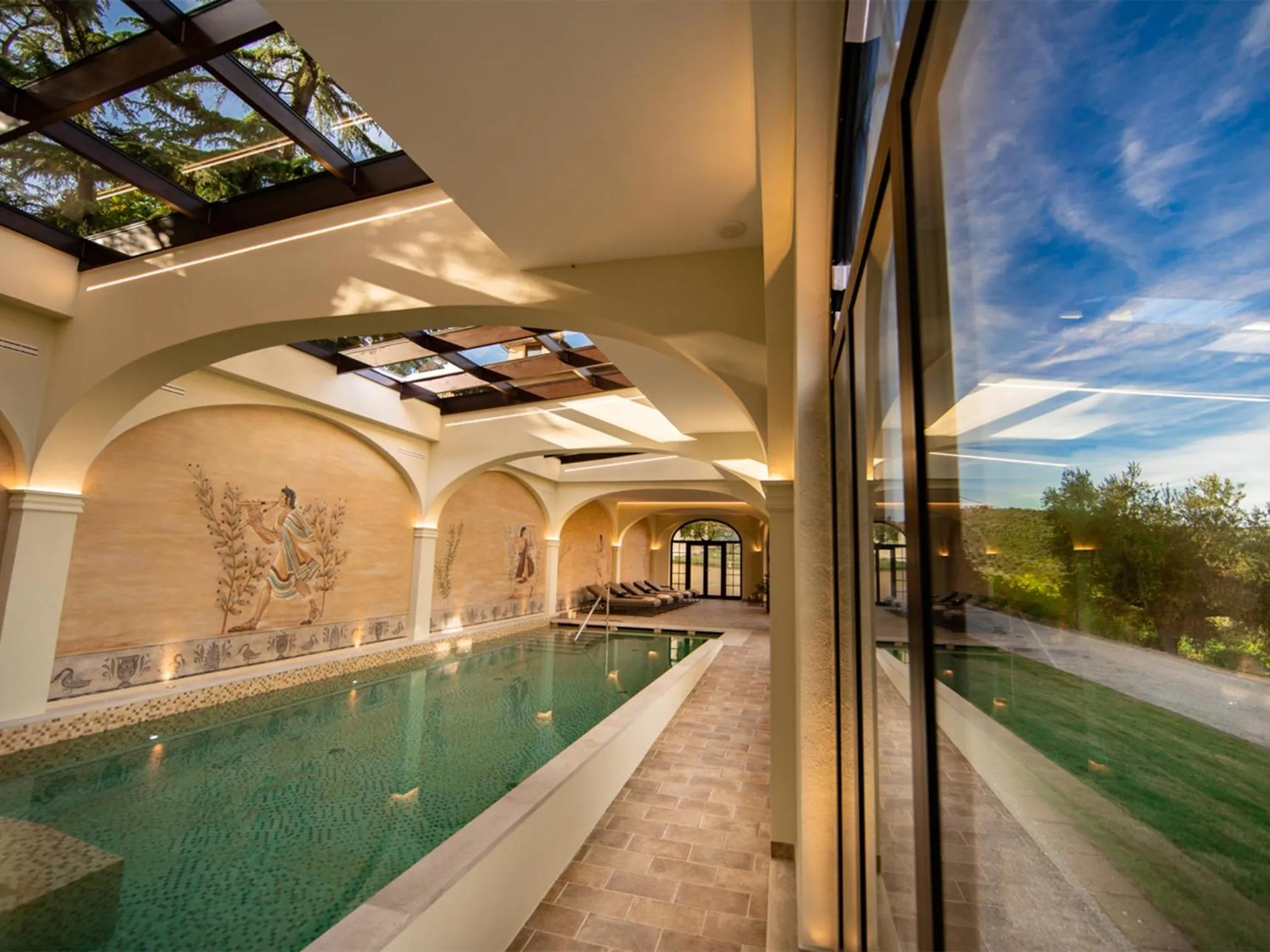 Spa and wellness centre/facilities in Relais Villa Monte Solare Wellness & SPA