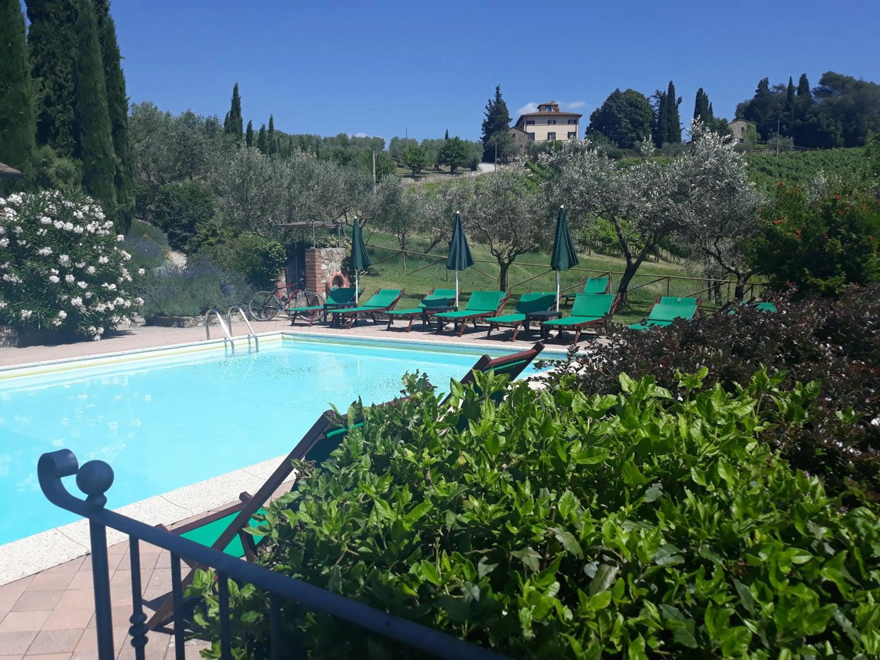 Swimming pool in Relais Villa Monte Solare Wellness & SPA