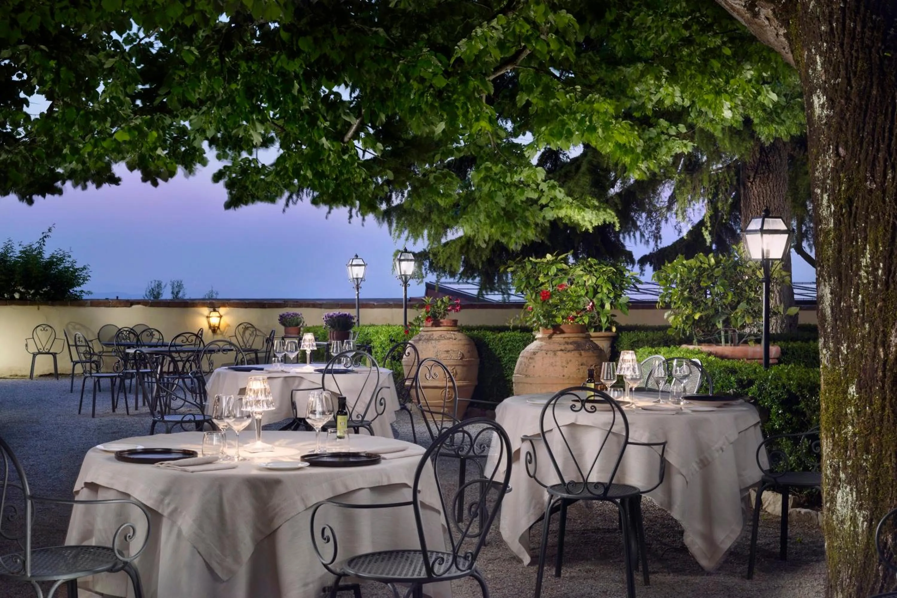 Patio in Relais Villa Monte Solare Wellness & SPA