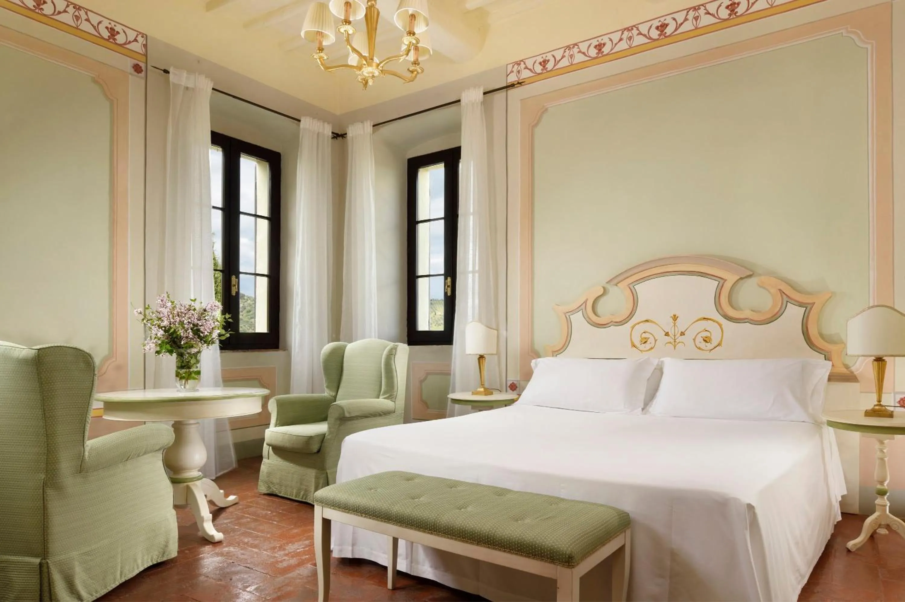 Bedroom, Bed in Relais Villa Monte Solare Wellness & SPA