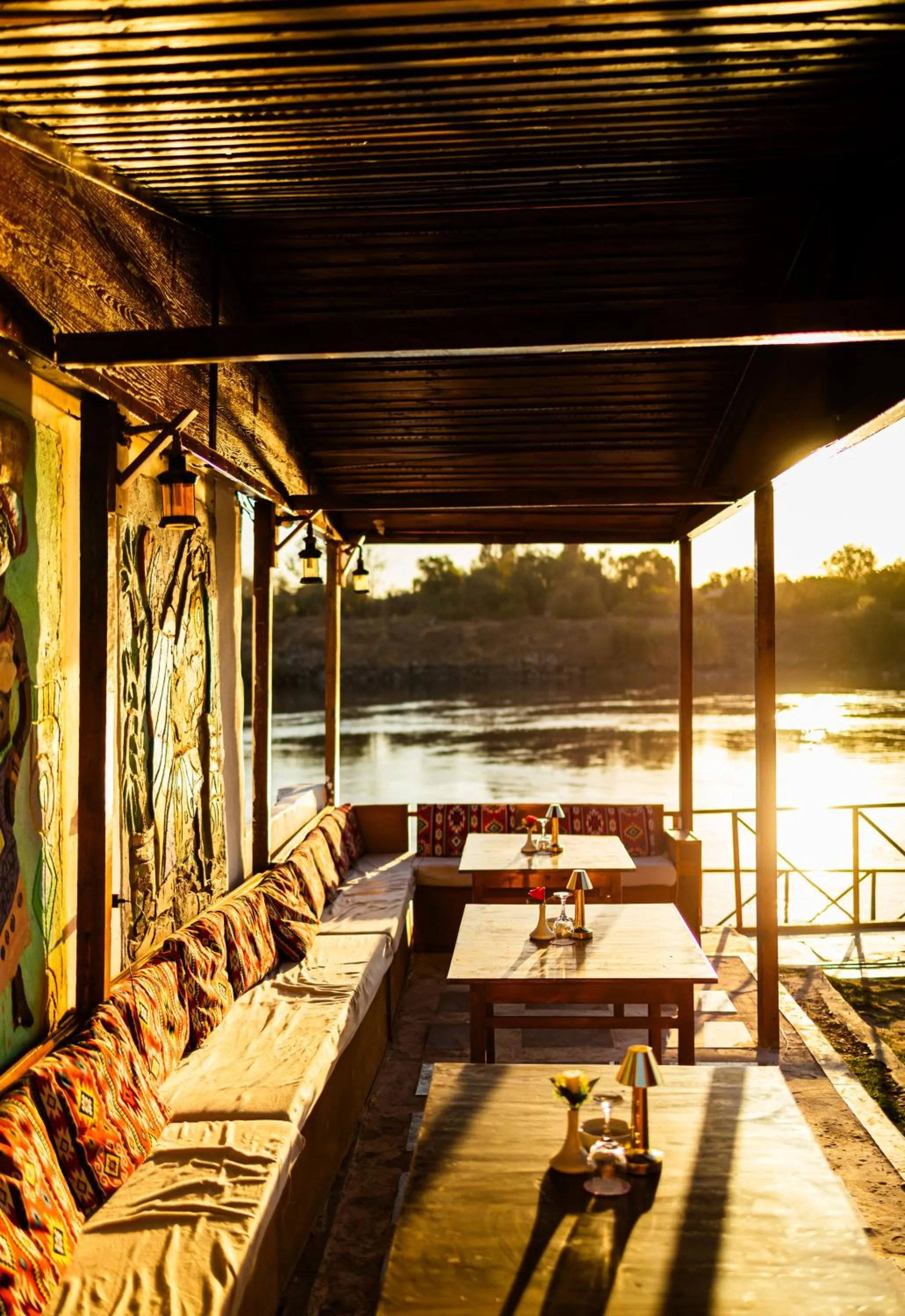 Seating area in Fenti Nubian Resort