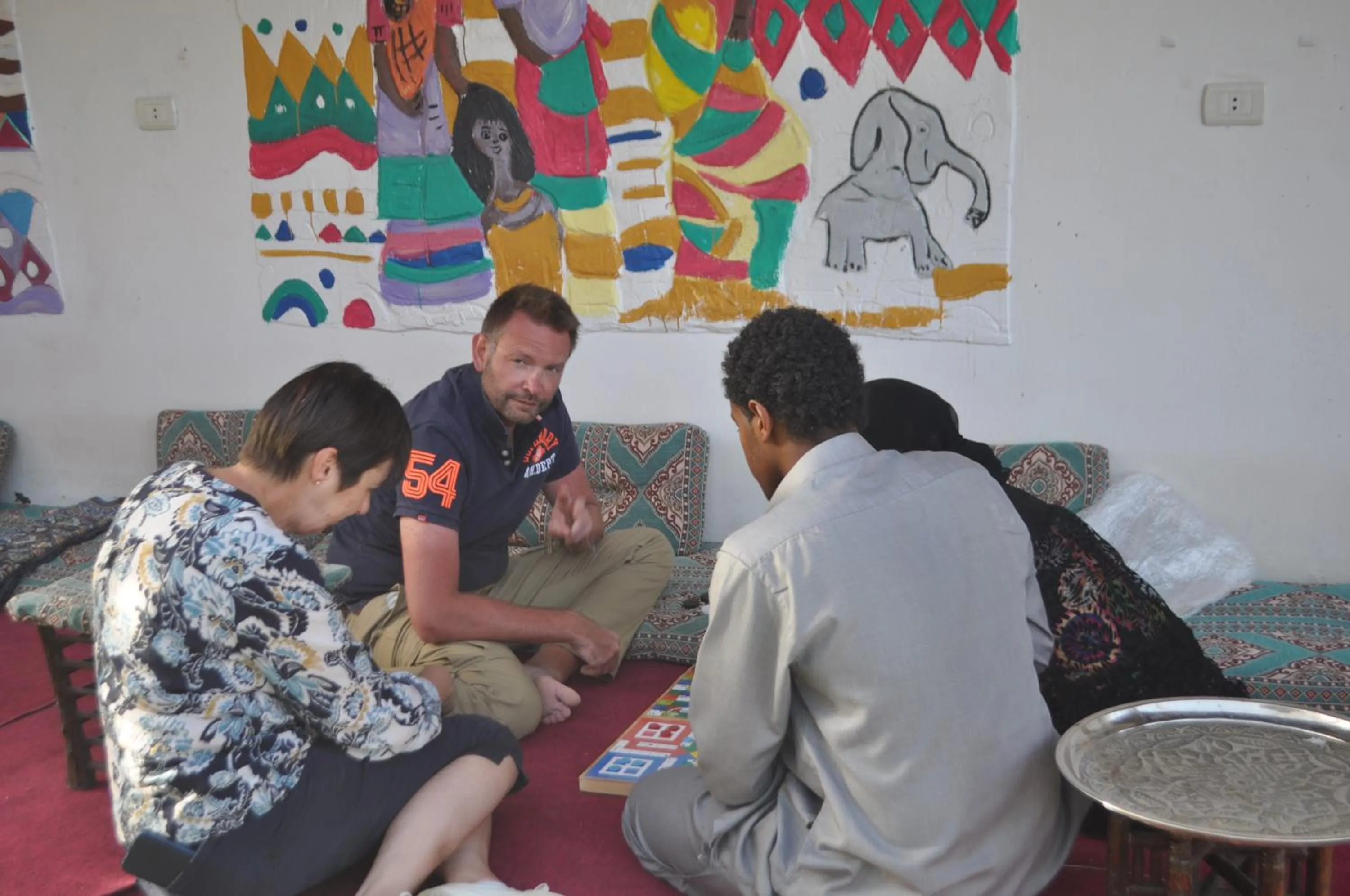 People in Fenti Nubian Resort