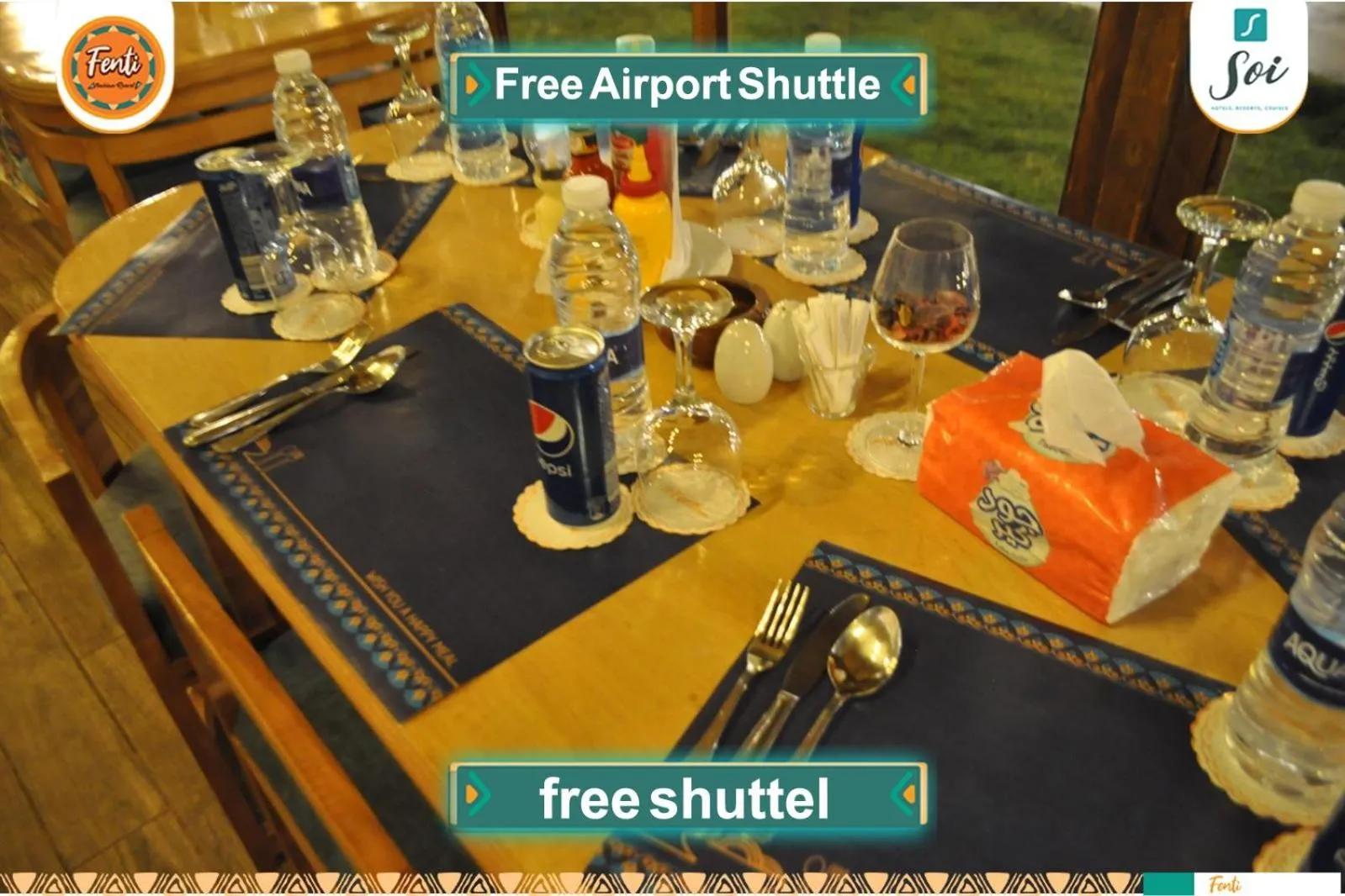 Property logo or sign in Fenti Nubian Resort