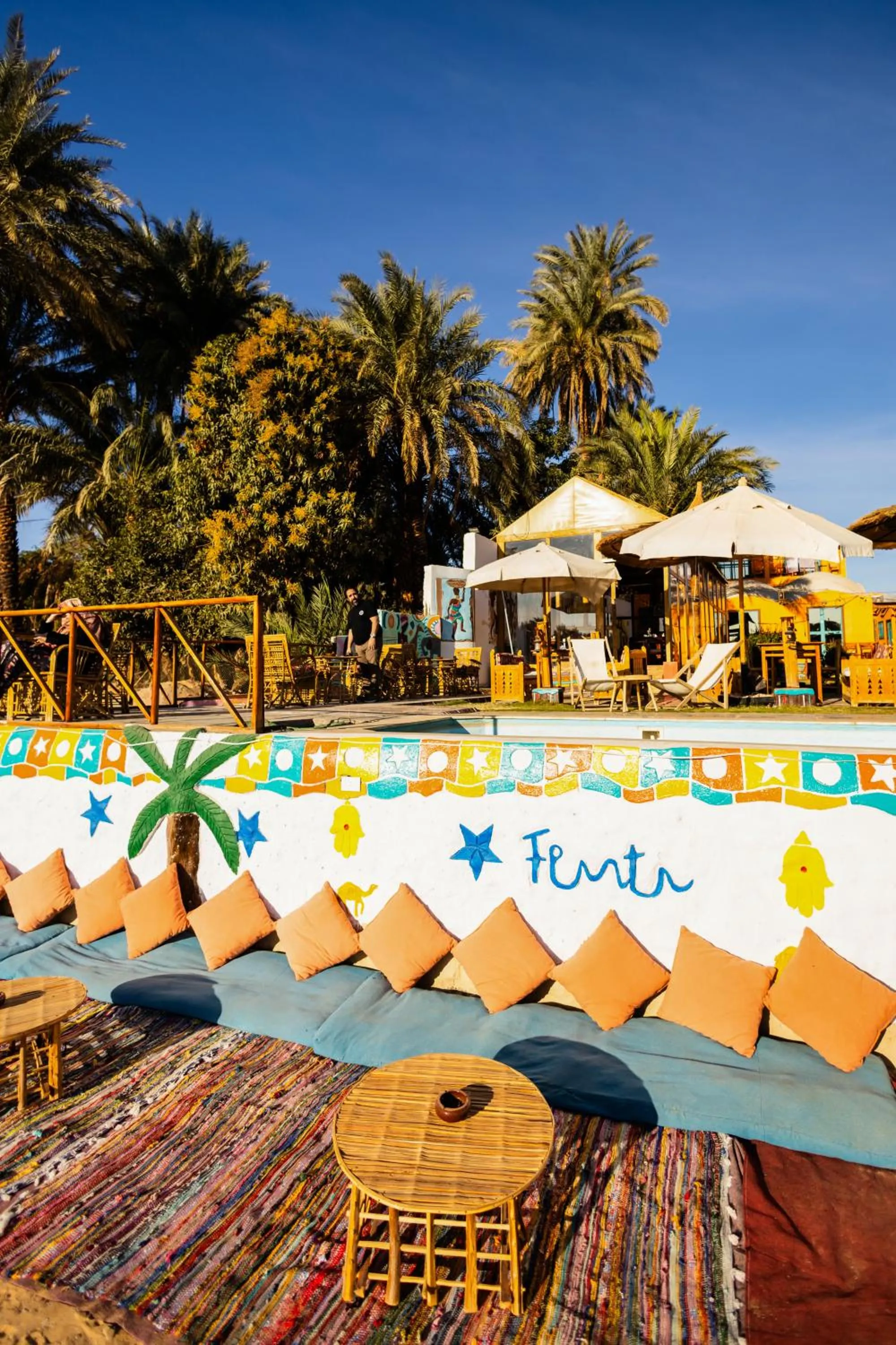 Seating area in Fenti Nubian Resort