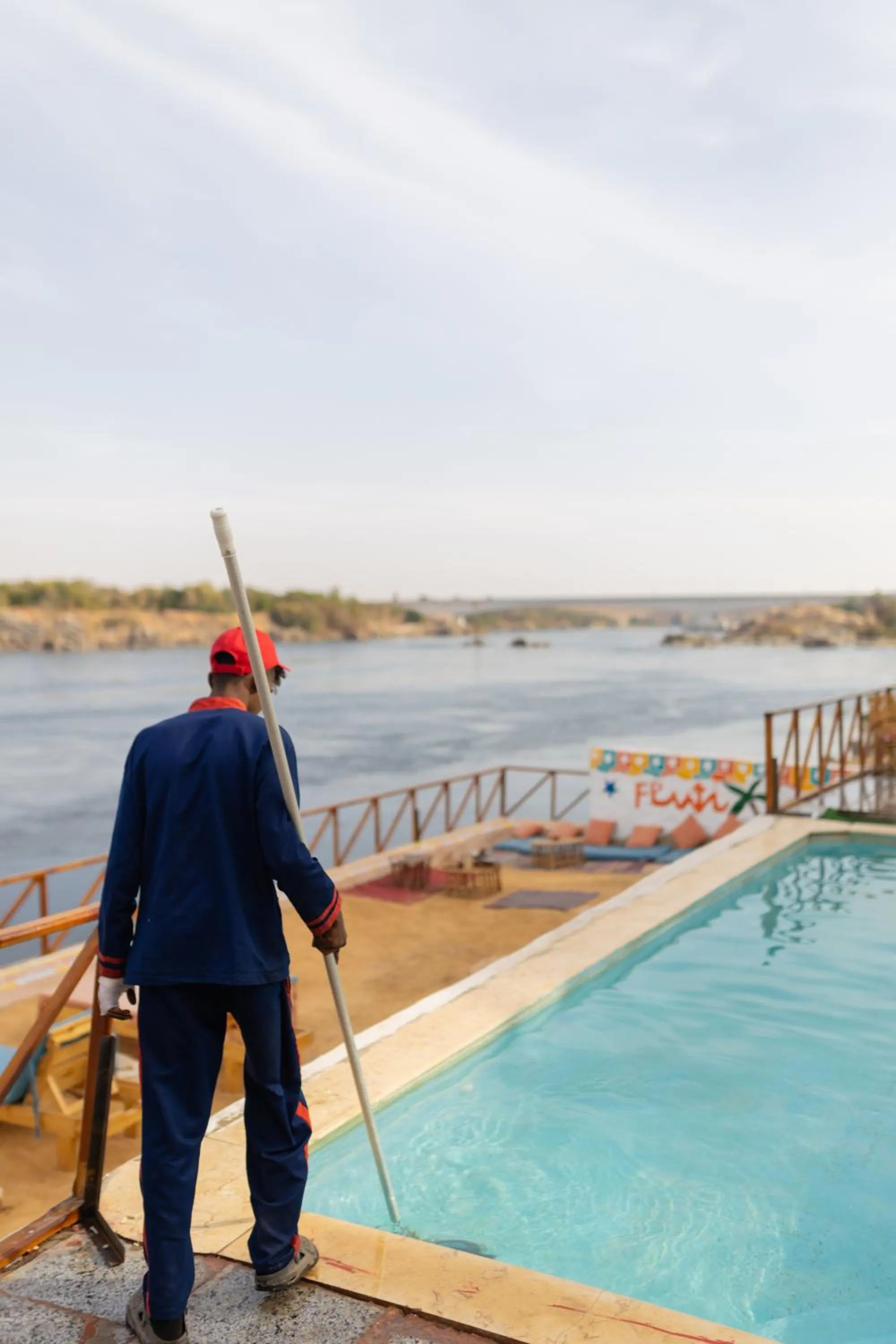 Swimming pool in Fenti Nubian Resort
