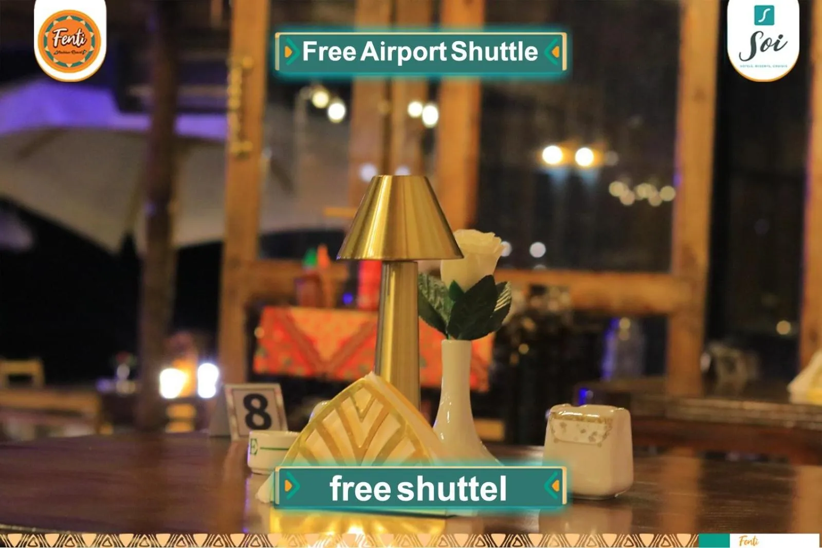 Property logo or sign in Fenti Nubian Resort