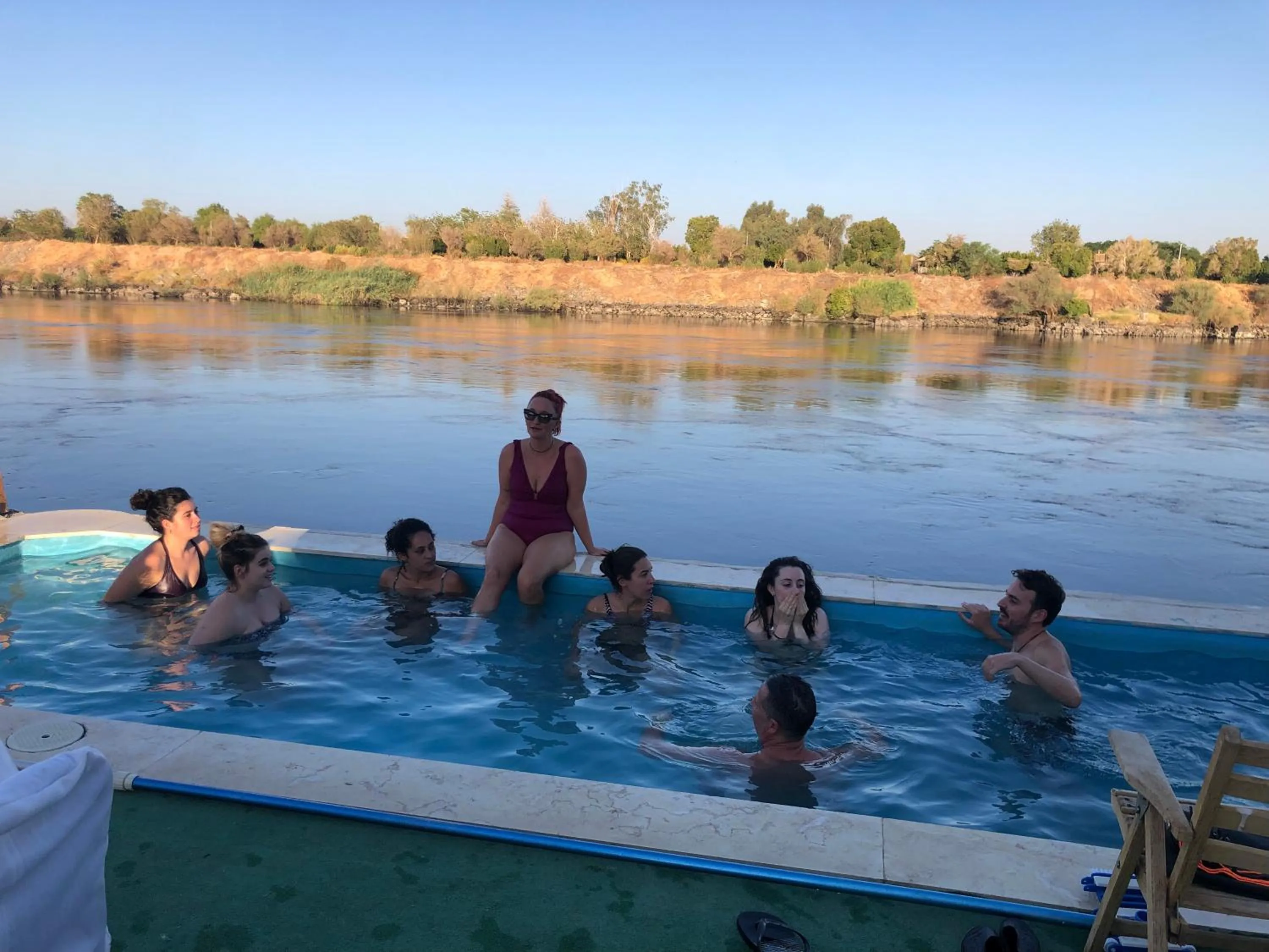 Swimming pool in Fenti Nubian Resort