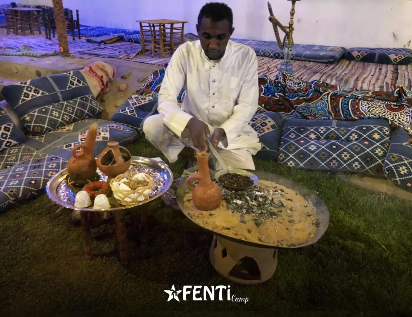 Food and drinks in Fenti Nubian Resort