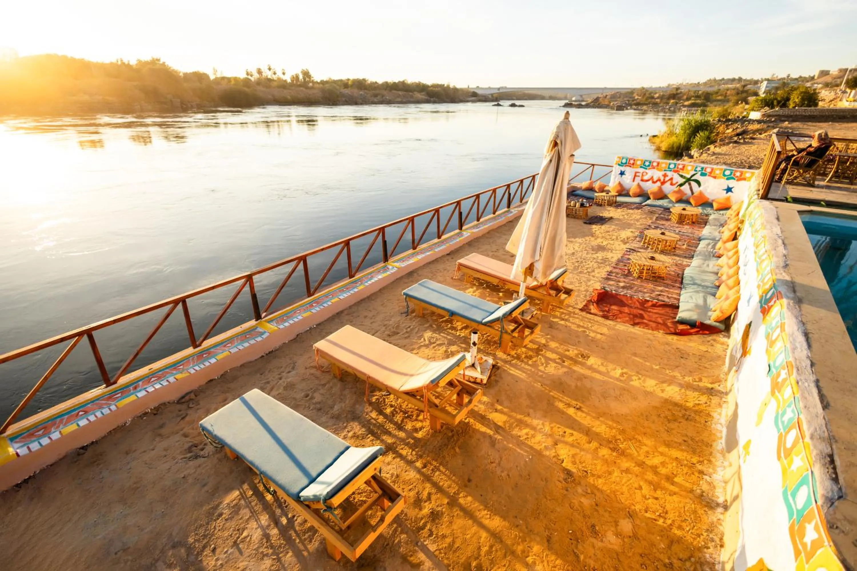 Seating area in Fenti Nubian Resort