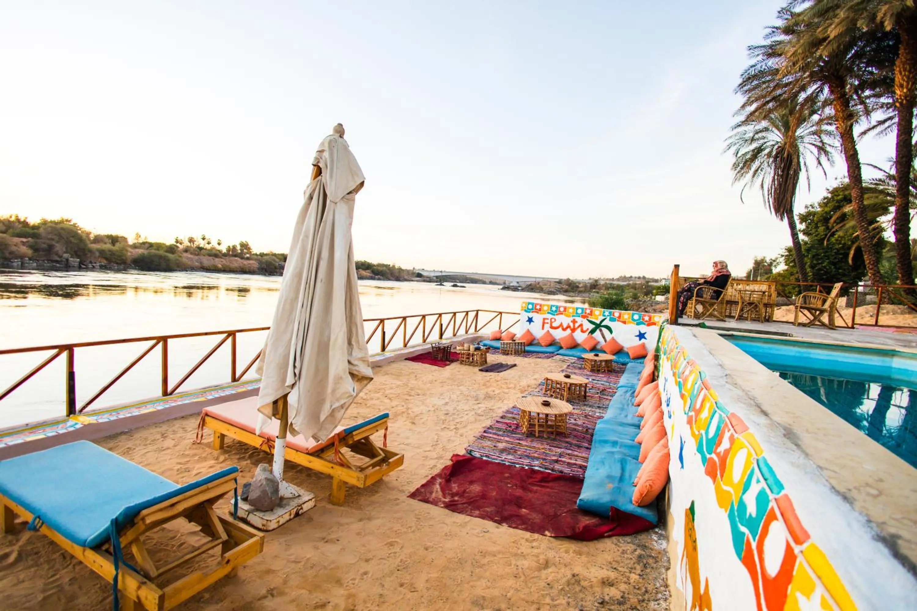Seating area in Fenti Nubian Resort